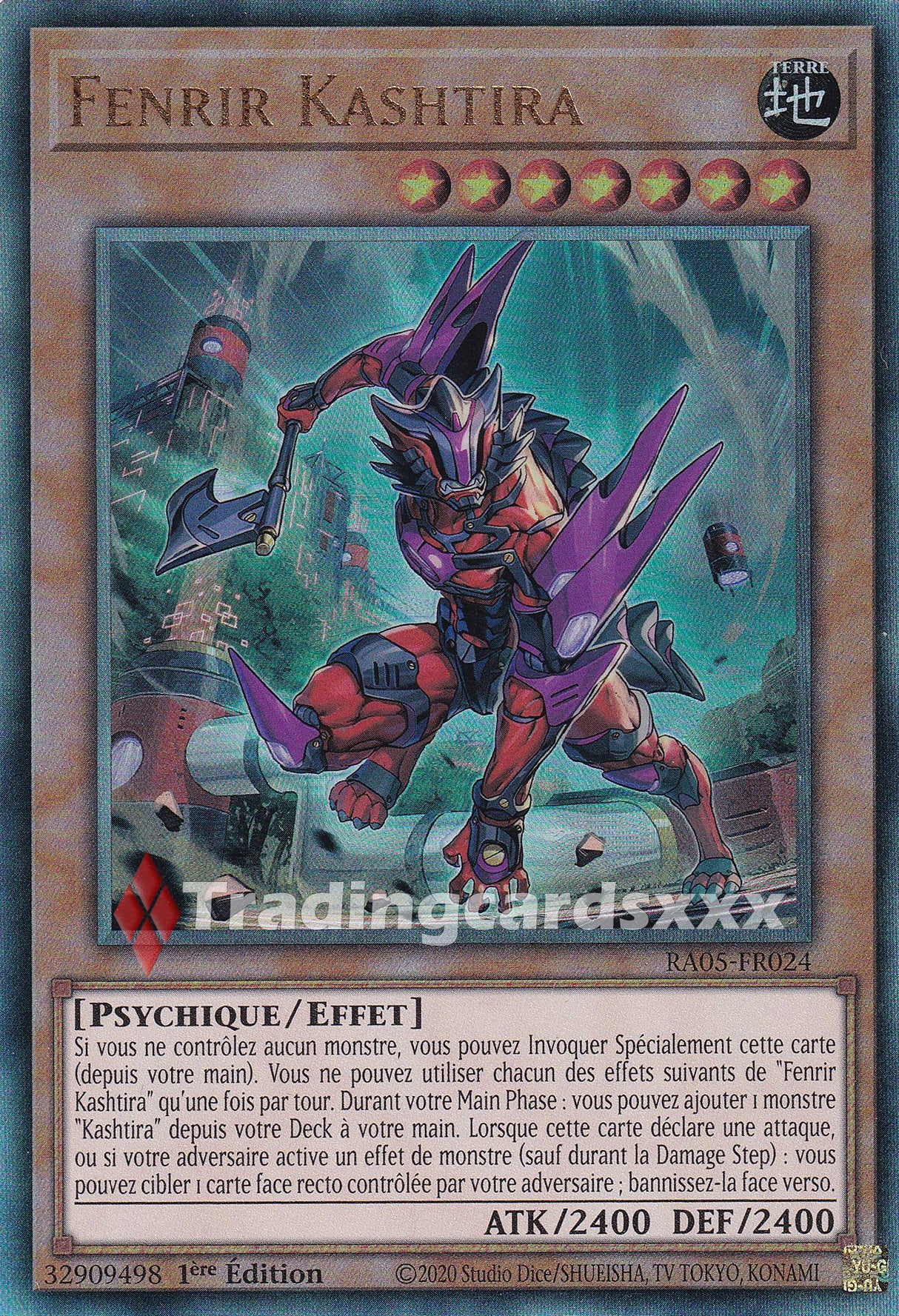 Yu-Gi-Oh! Fenrir Kashtira : UL RA05-FR024