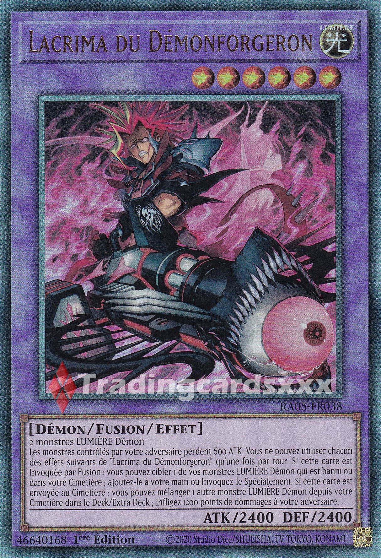 Yu-Gi-Oh! Lacrima du Démonforgeron : UL RA05-FR038