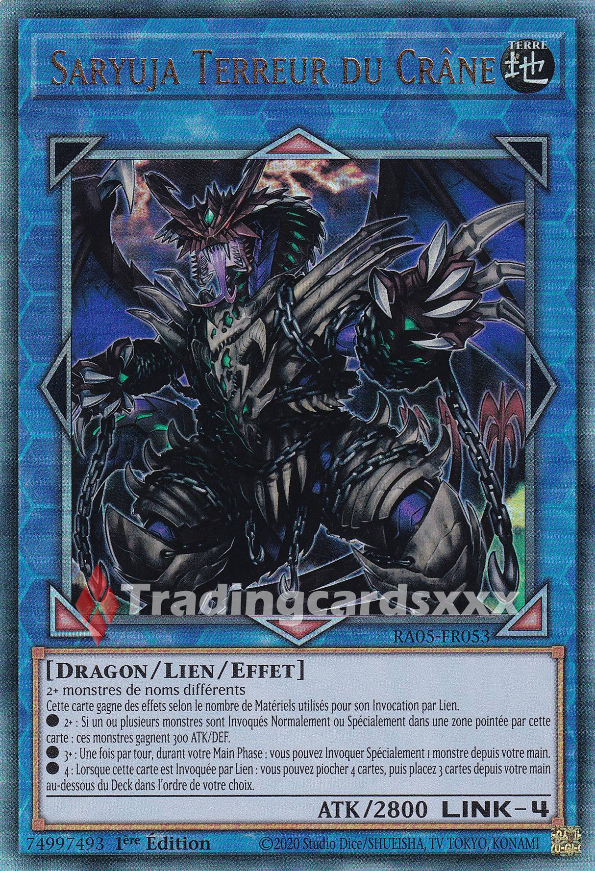 Yu-Gi-Oh! Saryuja Terreur du Crâne : UL RA05-FR053