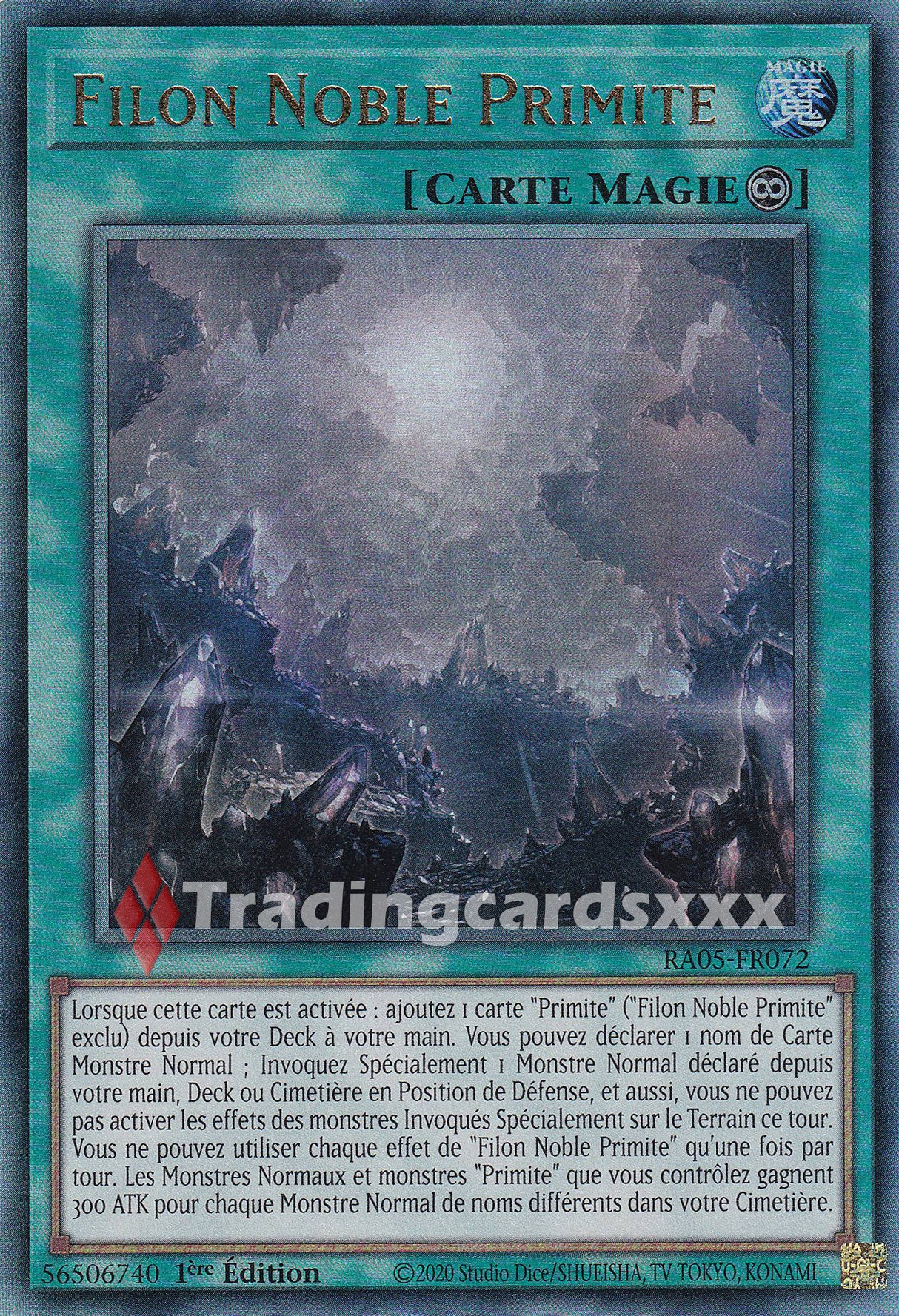Yu-Gi-Oh! Filon Noble Primite : UL RA05-FR072