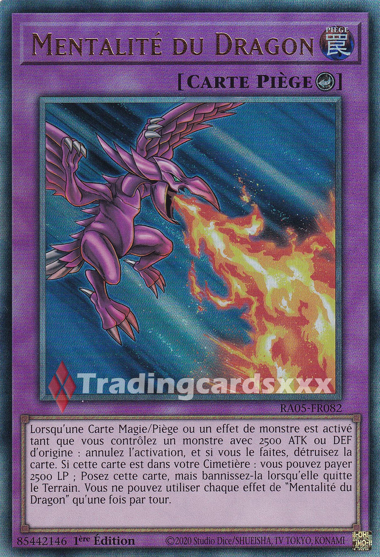 Yu-Gi-Oh! Mentalité du Dragon : UL RA05-FR082