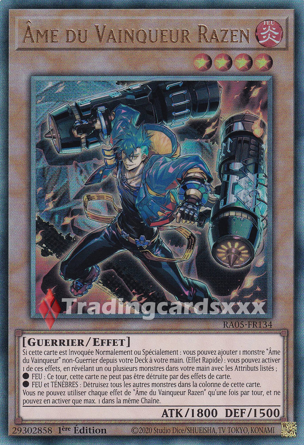 Yu-Gi-Oh! Âme du Vainqueur Razen : UL RA05-FR134