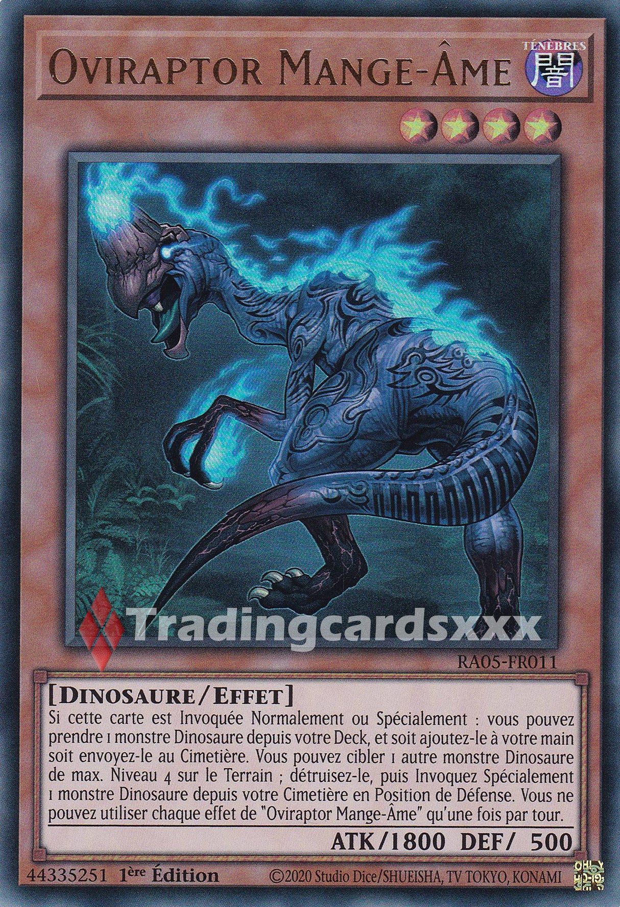 Yu-Gi-Oh! Oviraptor Mange-Âme : UR RA05-FR011