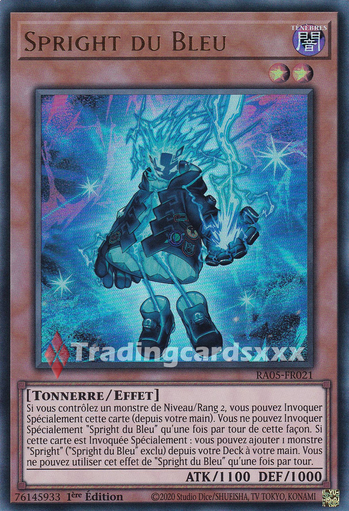 Yu-Gi-Oh! Spright du Bleu : UR RA05-FR021
