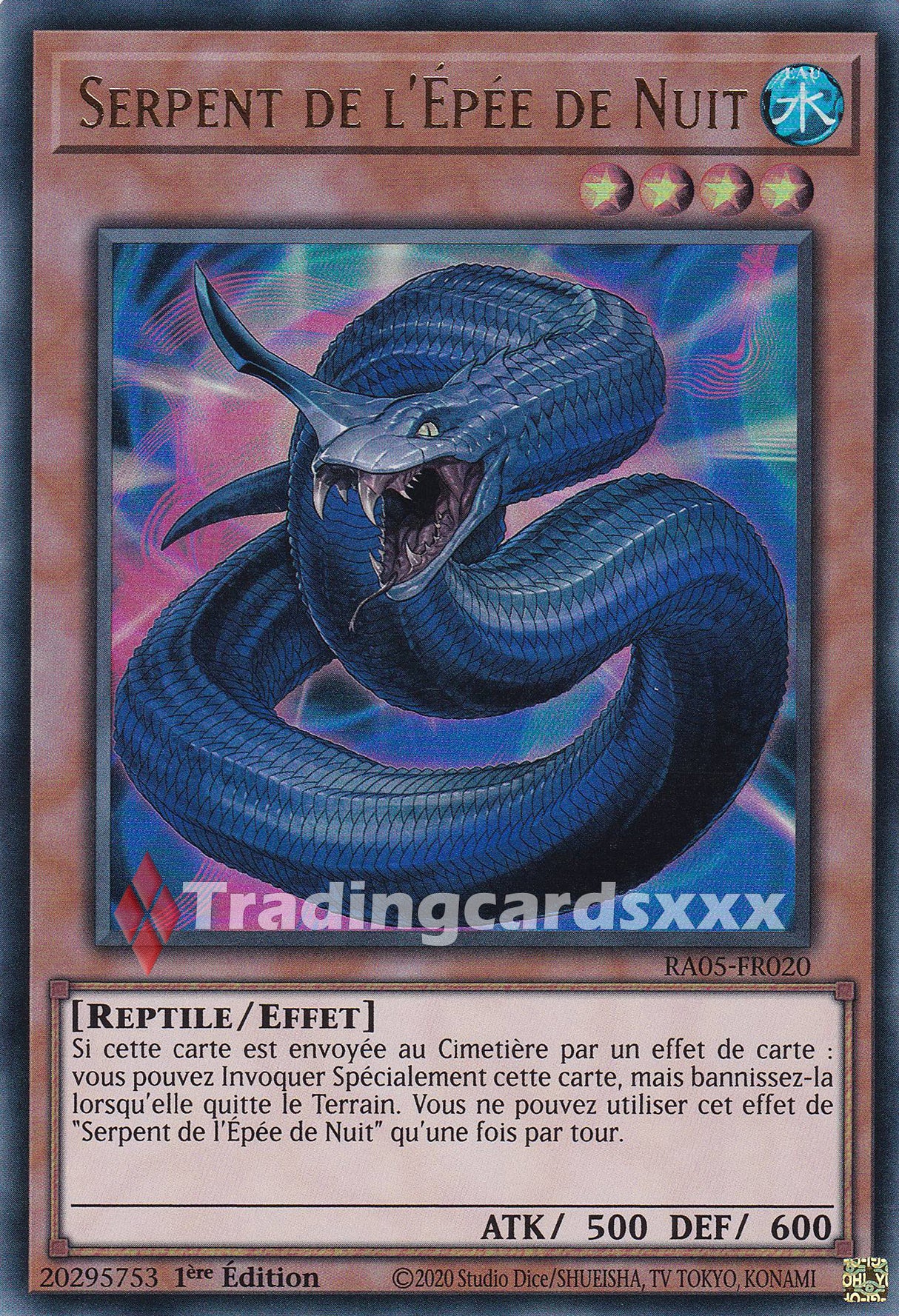 Yu-Gi-Oh! Serpent de l'Épée de Nuit : UR RA05-FR020
