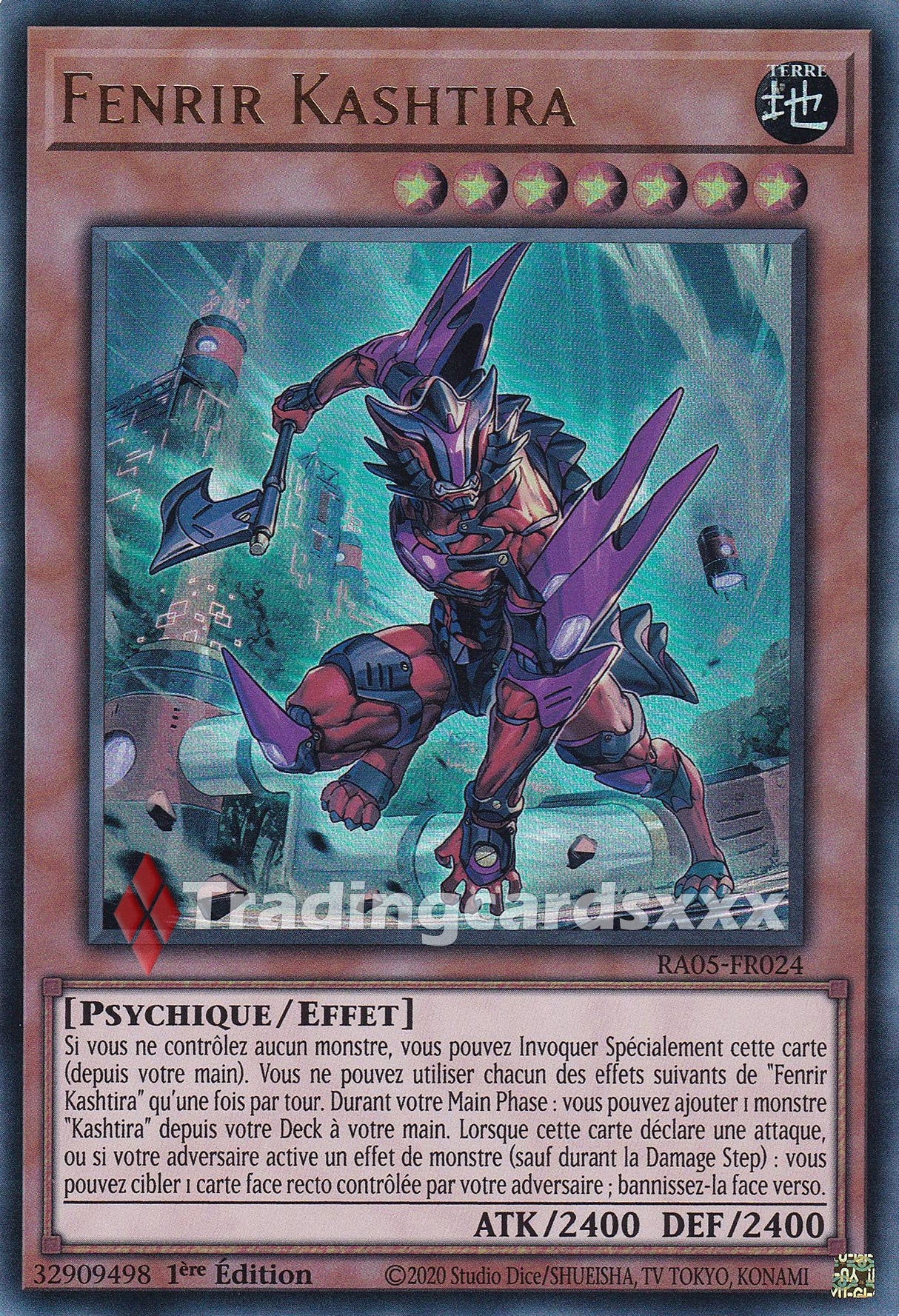 Yu-Gi-Oh! Fenrir Kashtira : UR RA05-FR024