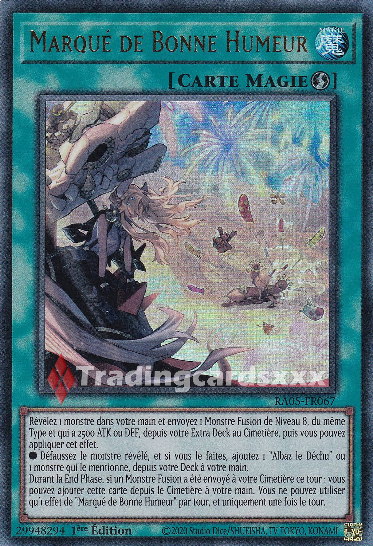 Yu-Gi-Oh! Marqué de Bonne Humeur : UR RA05-FR067