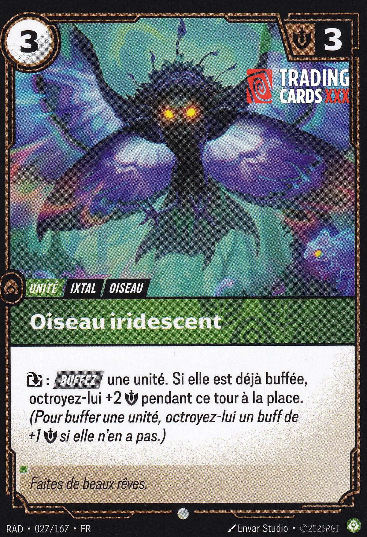 Riftbound - Oiseau iridescent : C RAD-027/167 FR
