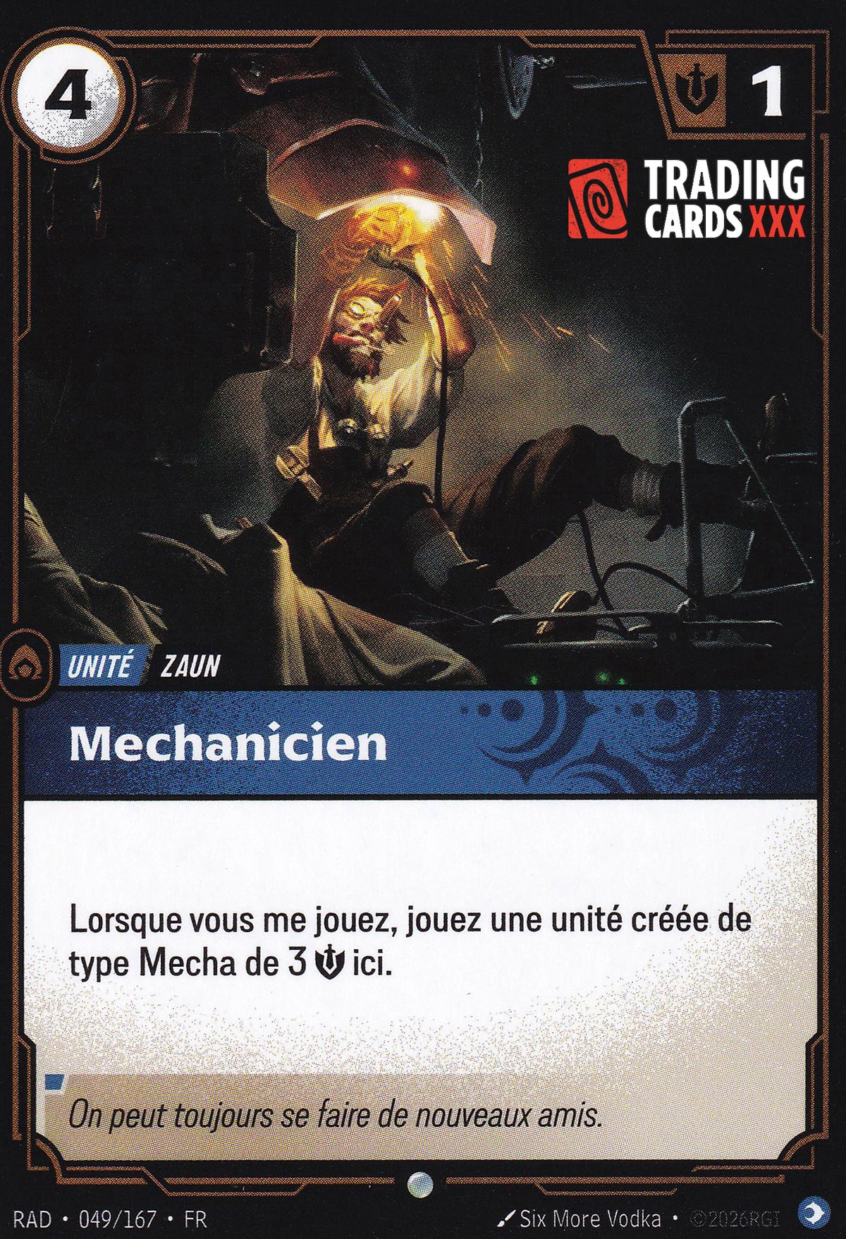 Riftbound - Mecanicien : C RAD-049/167 FR