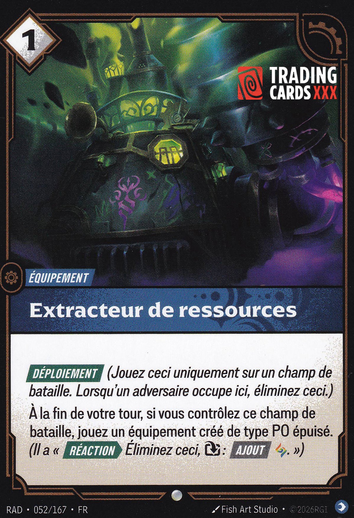 Riftbound - Extracteur de ressources : C RAD-052/167 FR