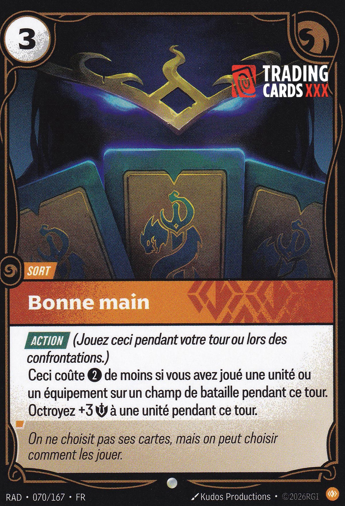 Riftbound - Bonne main : C RAD-070/167 FR