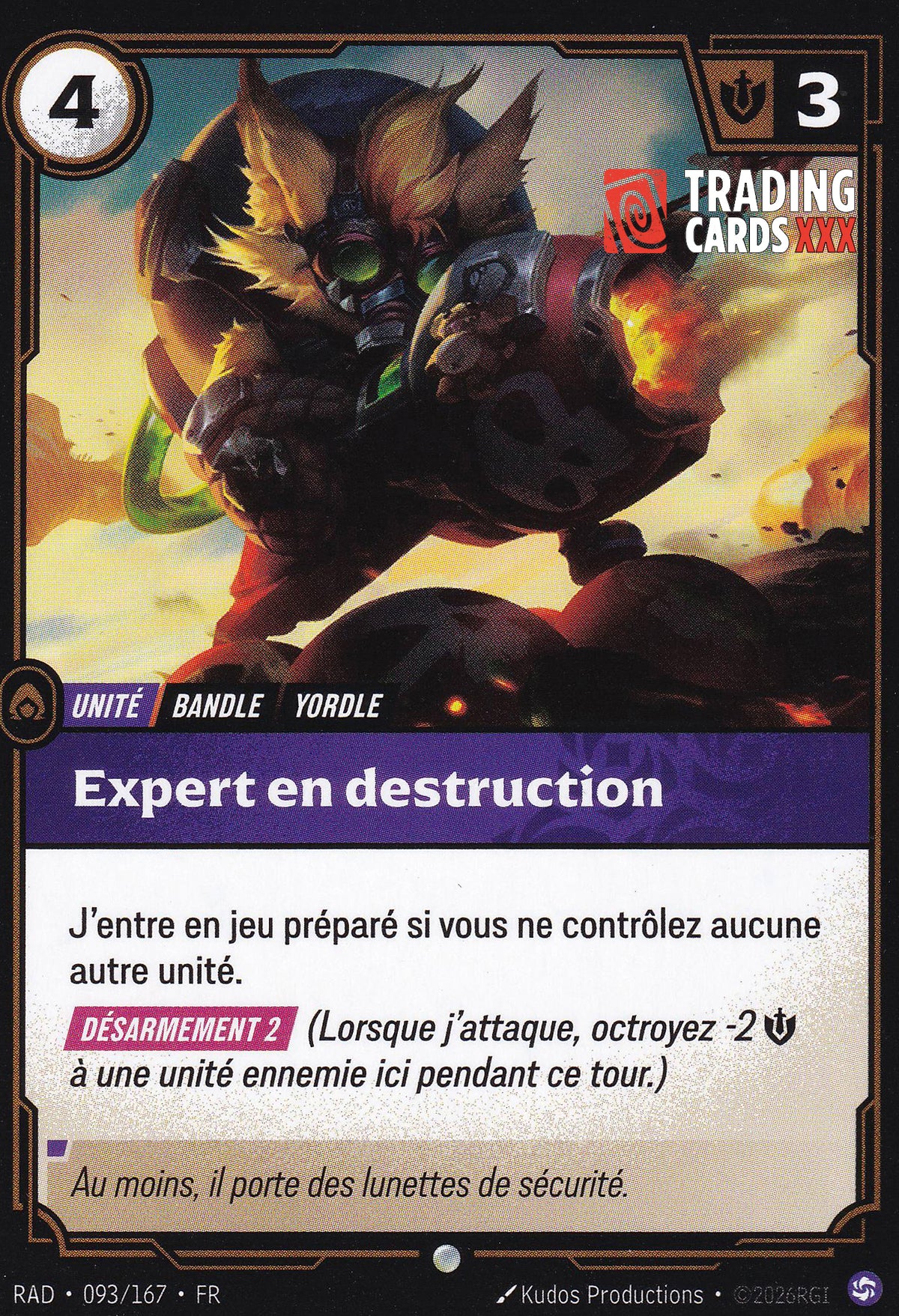 Riftbound - Expert en destruction : C RAD-093/167 FR