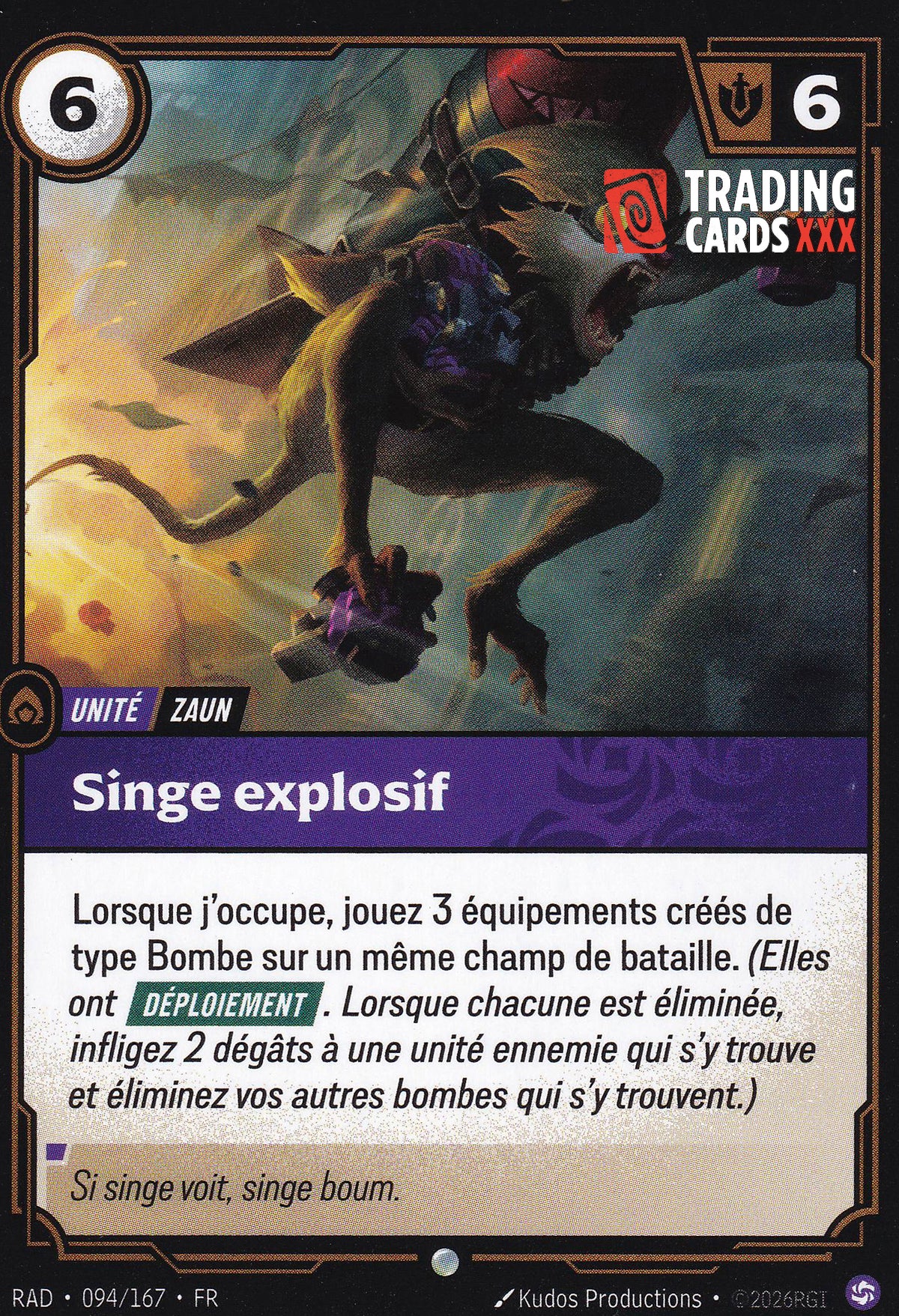 Riftbound - Singe explosif : C RAD-094/167 FR