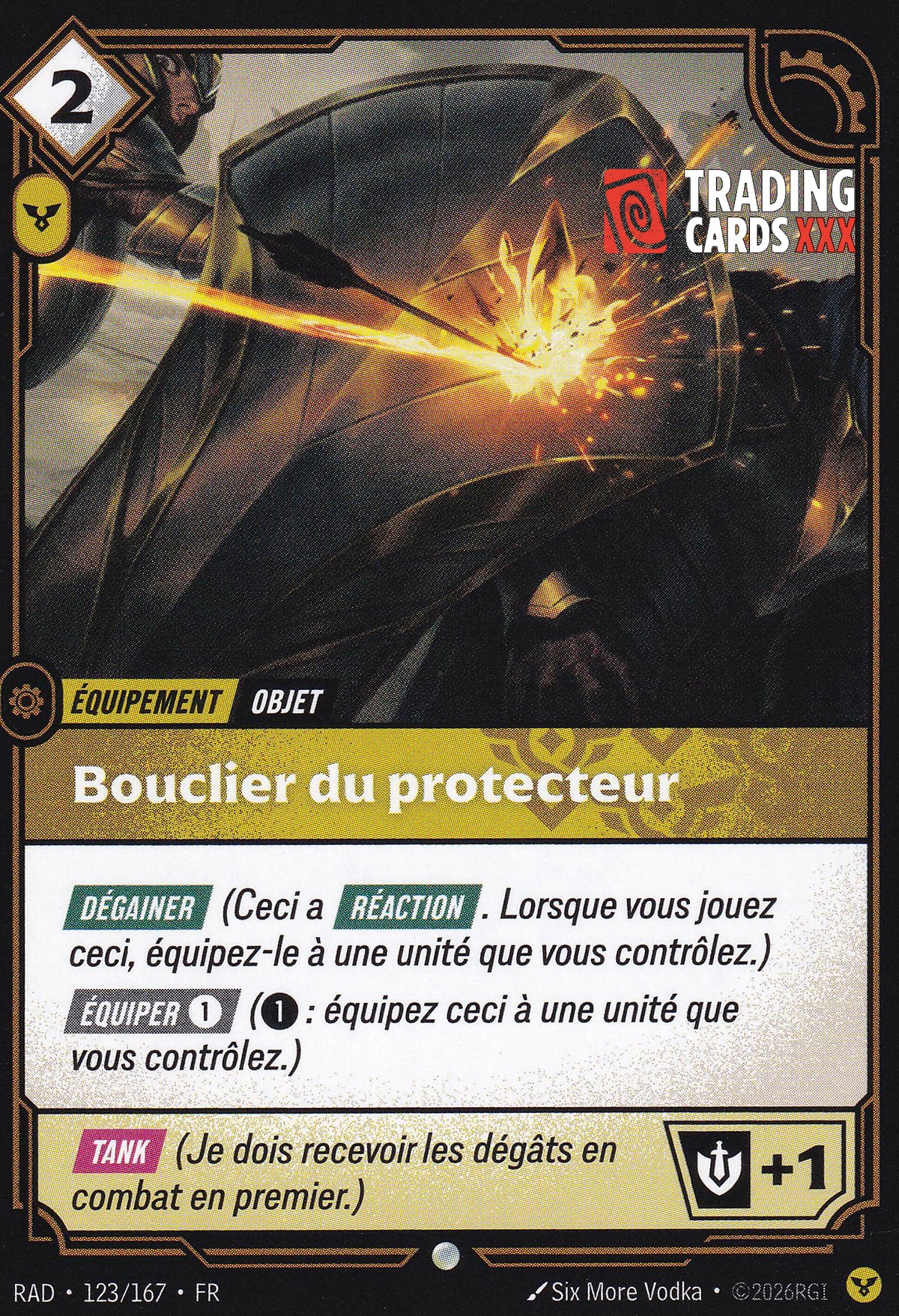 Riftbound - Bouclier du protecteur : C RAD-123/167 FR