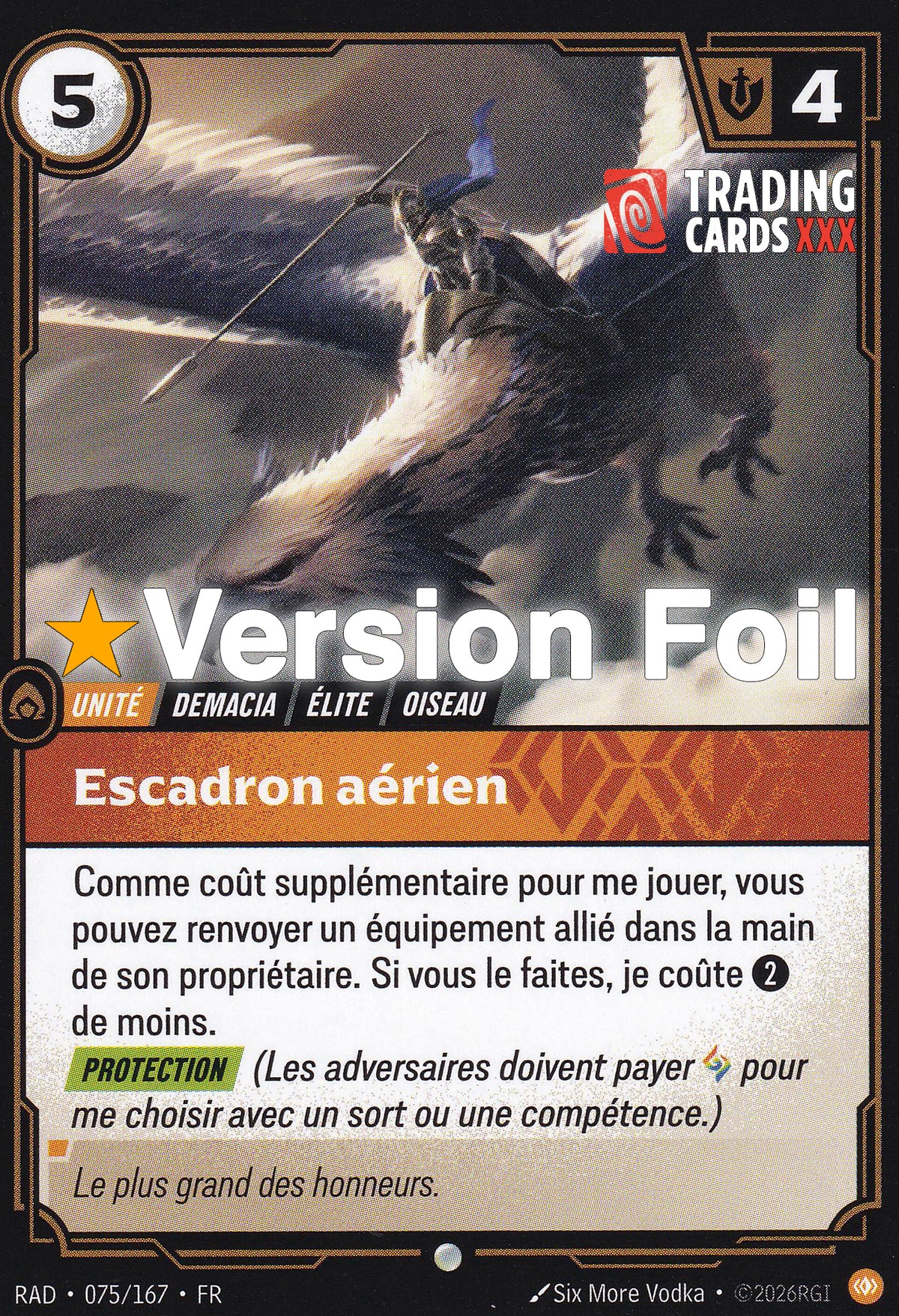 Riftbound - Escadron aérien : Foil C RAD-075/167 FR