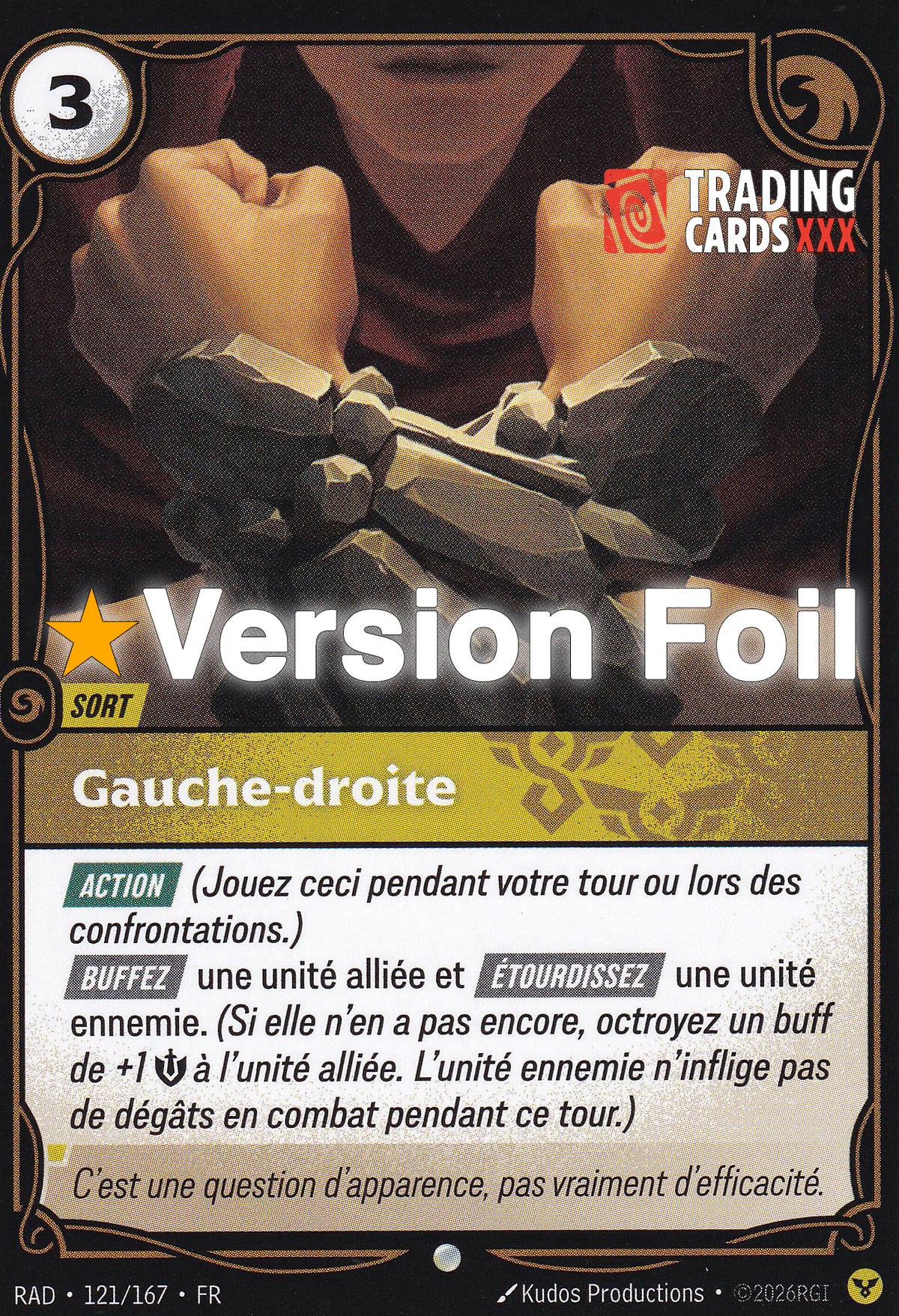 Riftbound - Gauche-droite : Foil C RAD-121/167 FR
