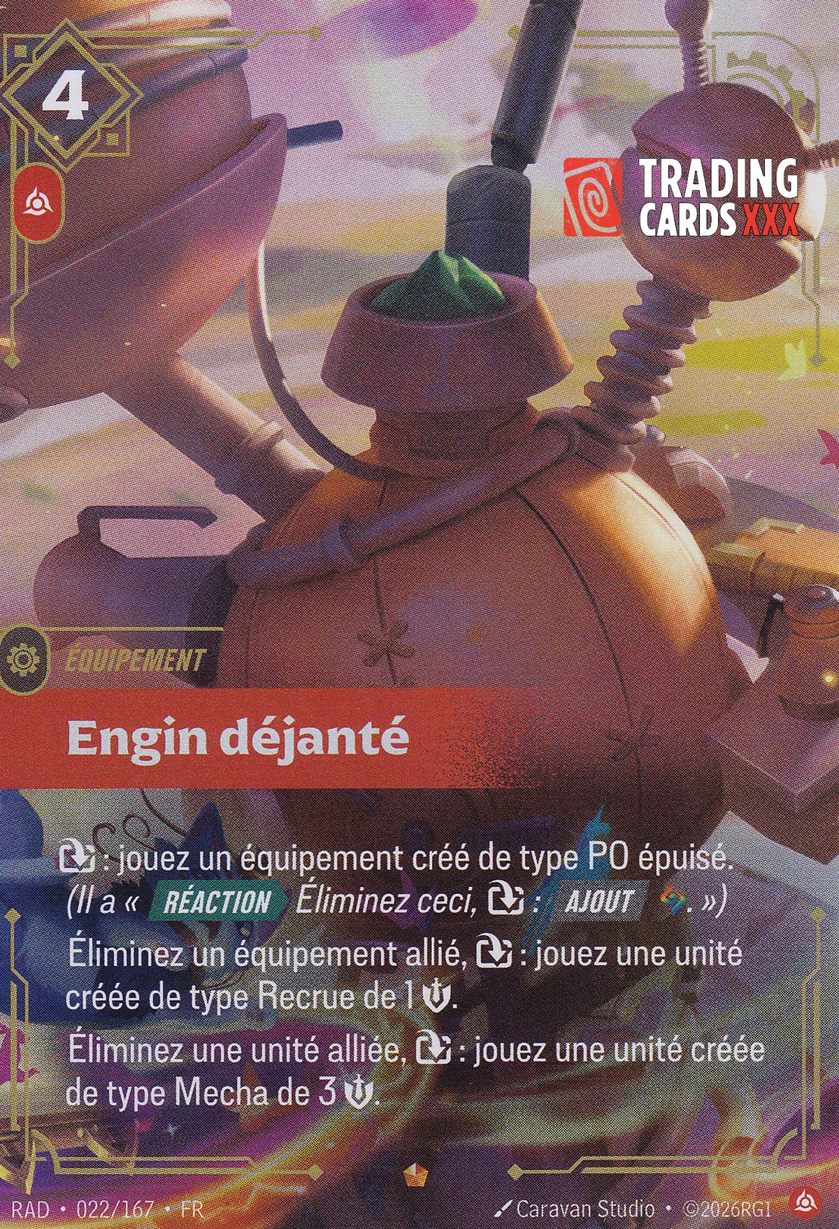 Riftbound - Engin déjanté : EPIC RAD-022/167 FR