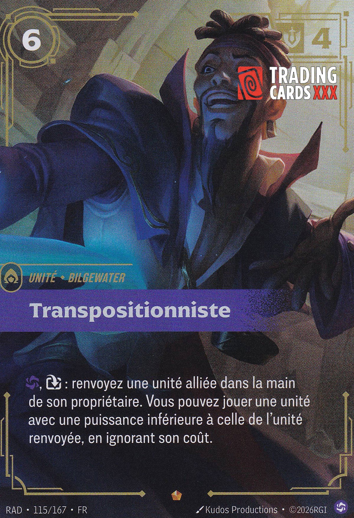 Riftbound - Transpositionniste : EPIC RAD-115/167 FR