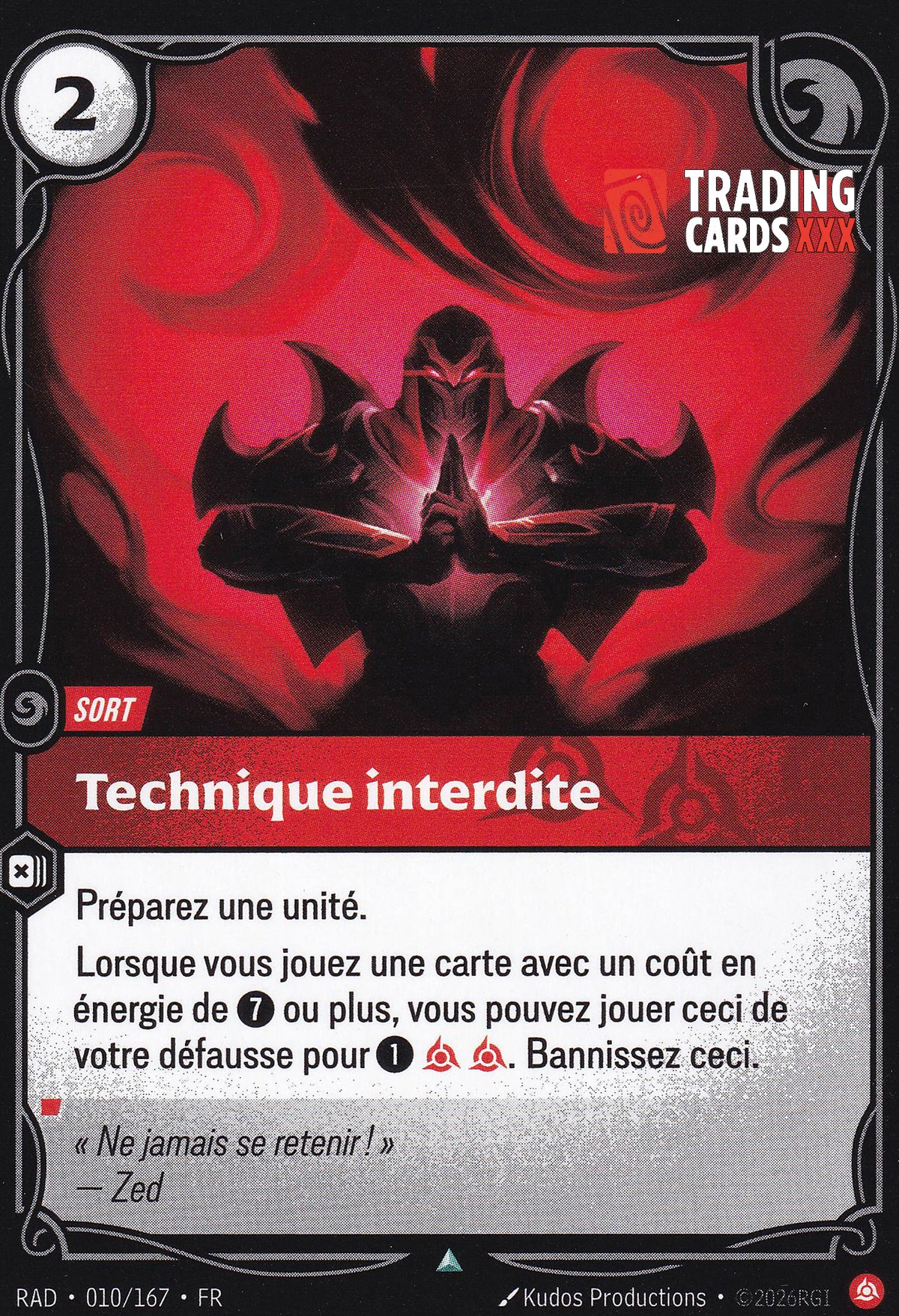 Riftbound - Technique interdite : UC RAD-010/167 FR