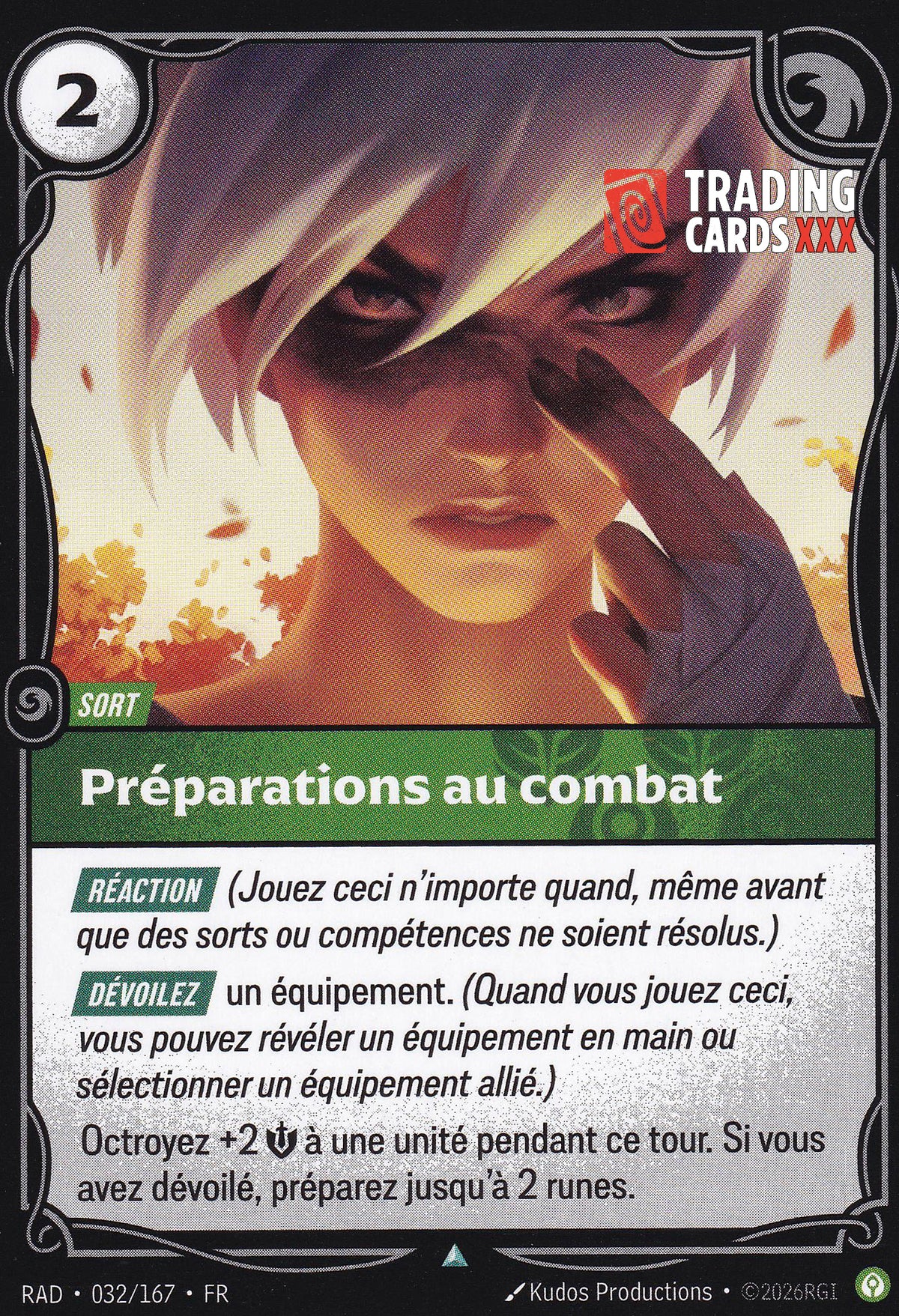 Riftbound - Préparations au combat : UC RAD-032/167 FR