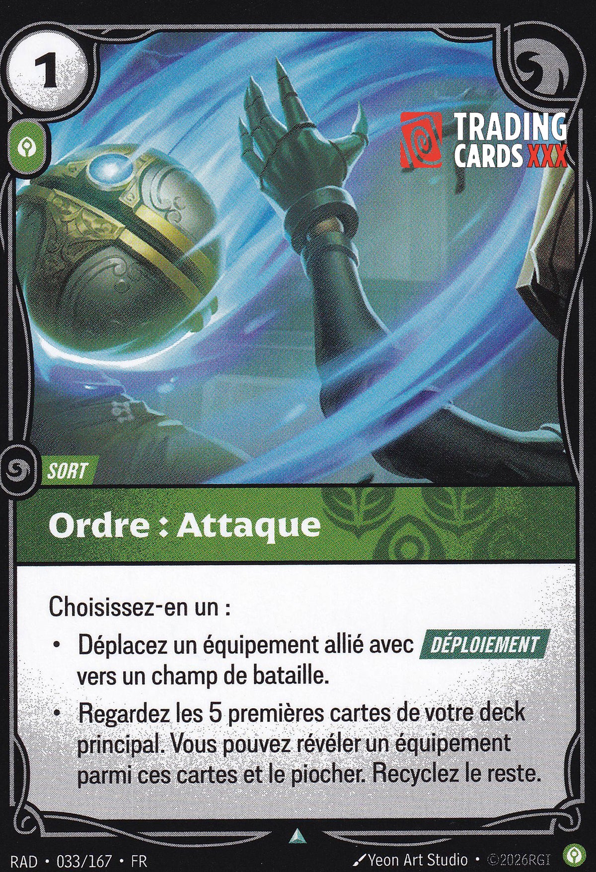 Riftbound - Ordre : Attaque : UC RAD-033/167 FR