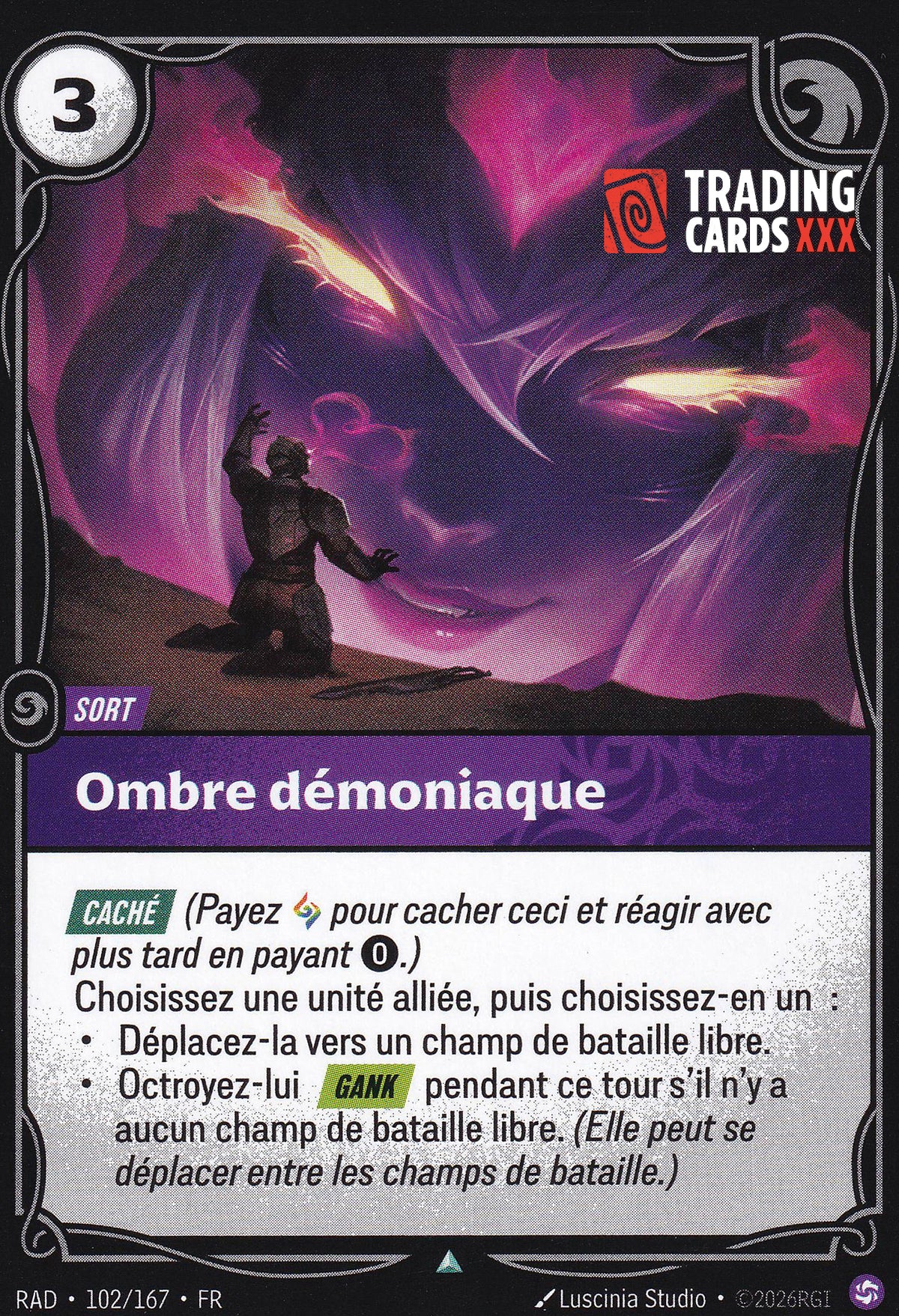 Riftbound - Ombre démoniaque : UC RAD-102/167 FR