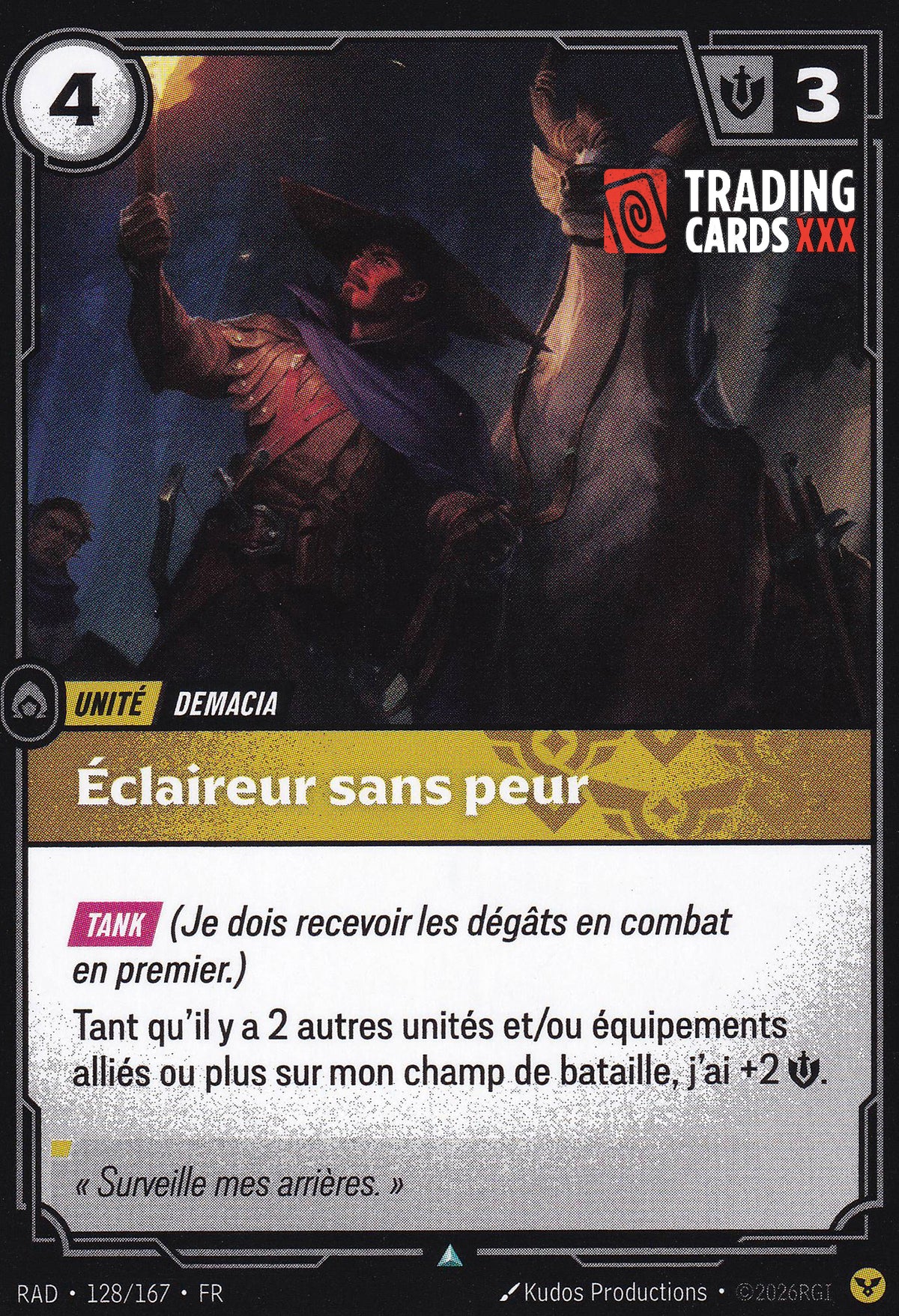 Riftbound - Éclaireur sans peur : UC RAD-128/167 FR