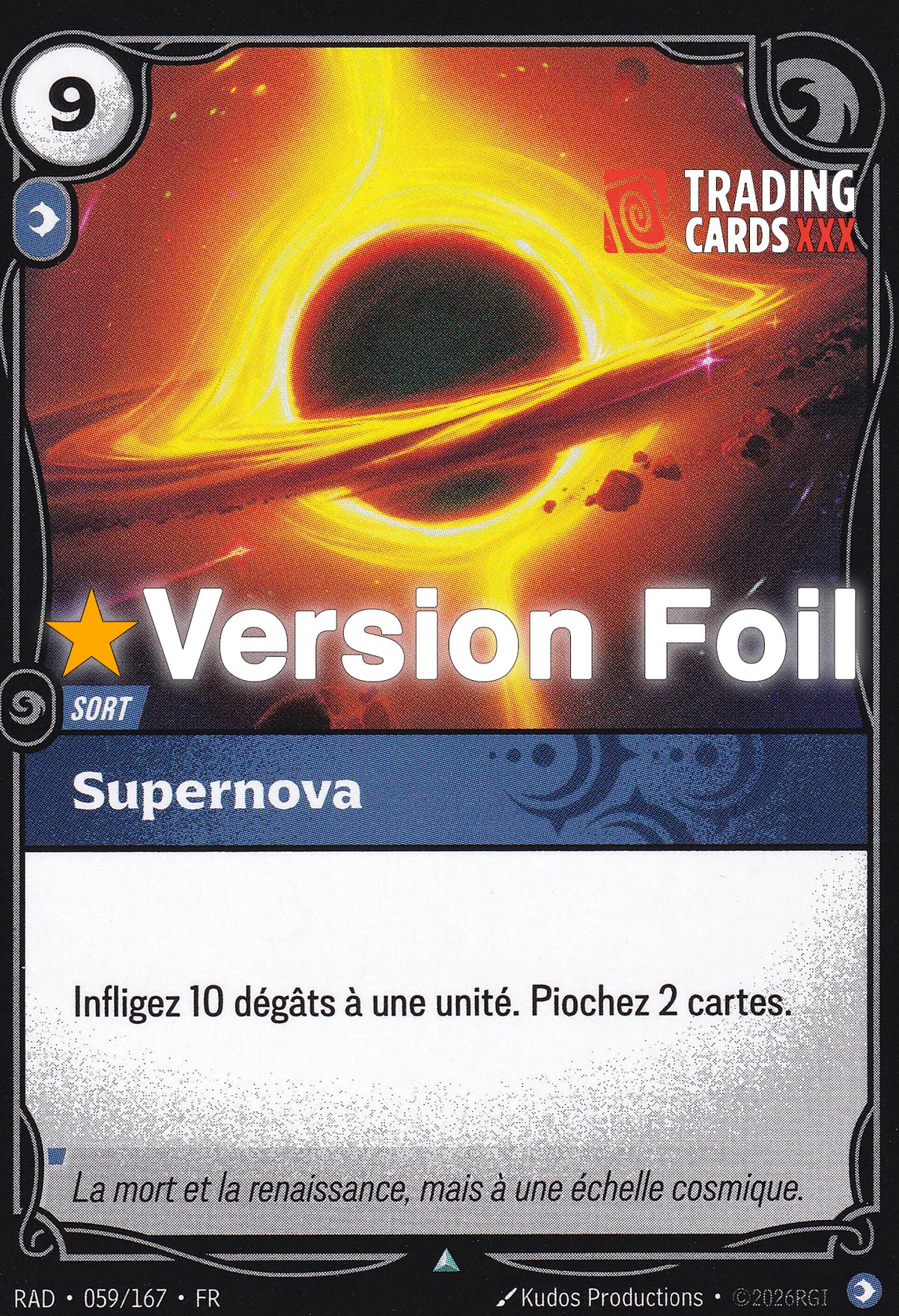 Riftbound - Supernova : Foil UC RAD-059/167 FR