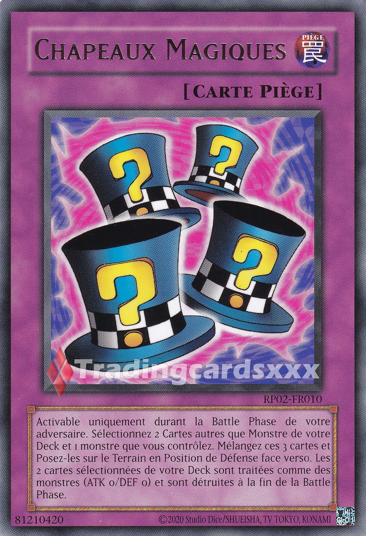 Yu-Gi-Oh! Chapeaux Magiques : R RP02-FR010