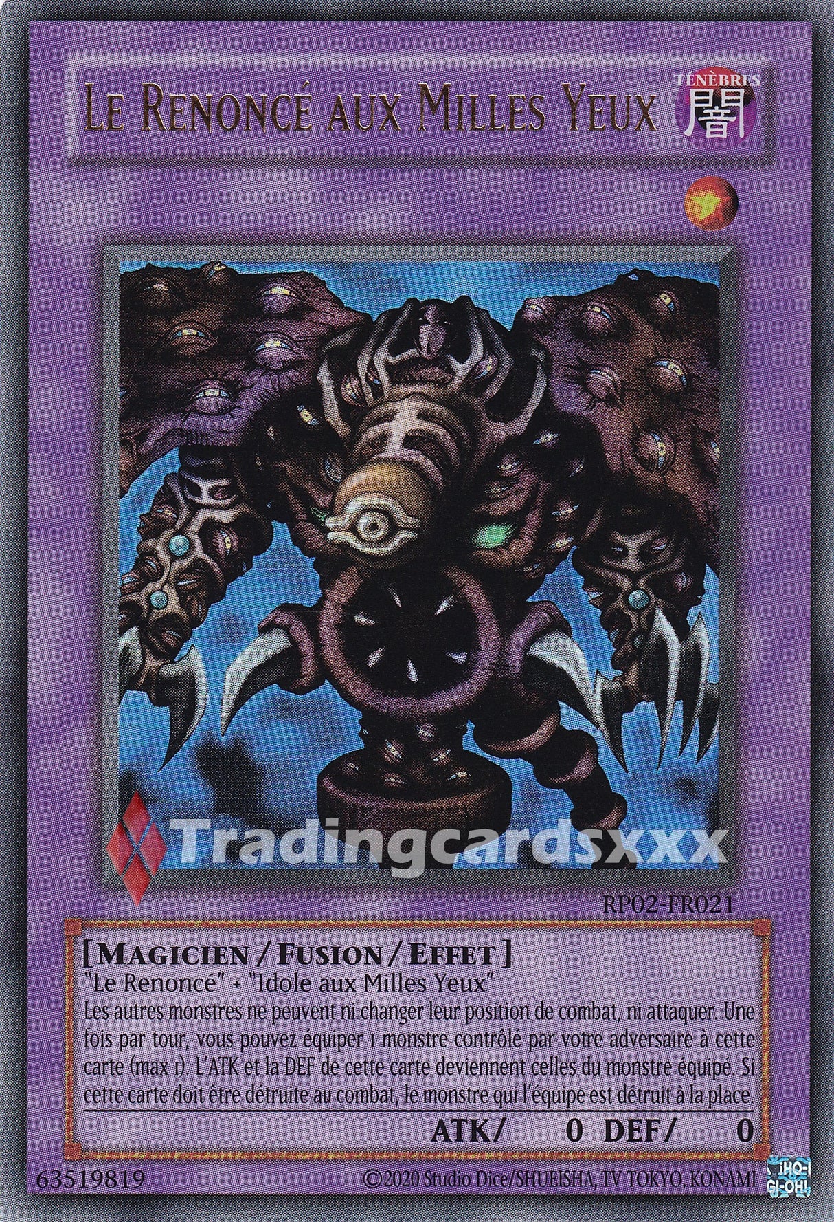 Yu-Gi-Oh! Le Renoncé aux Milles Yeux : UR RP02-FR021