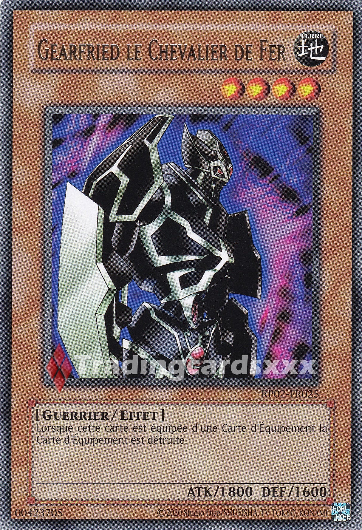 Yu-Gi-Oh! Gearfried le Chevalier de Fer : R RP02-FR025