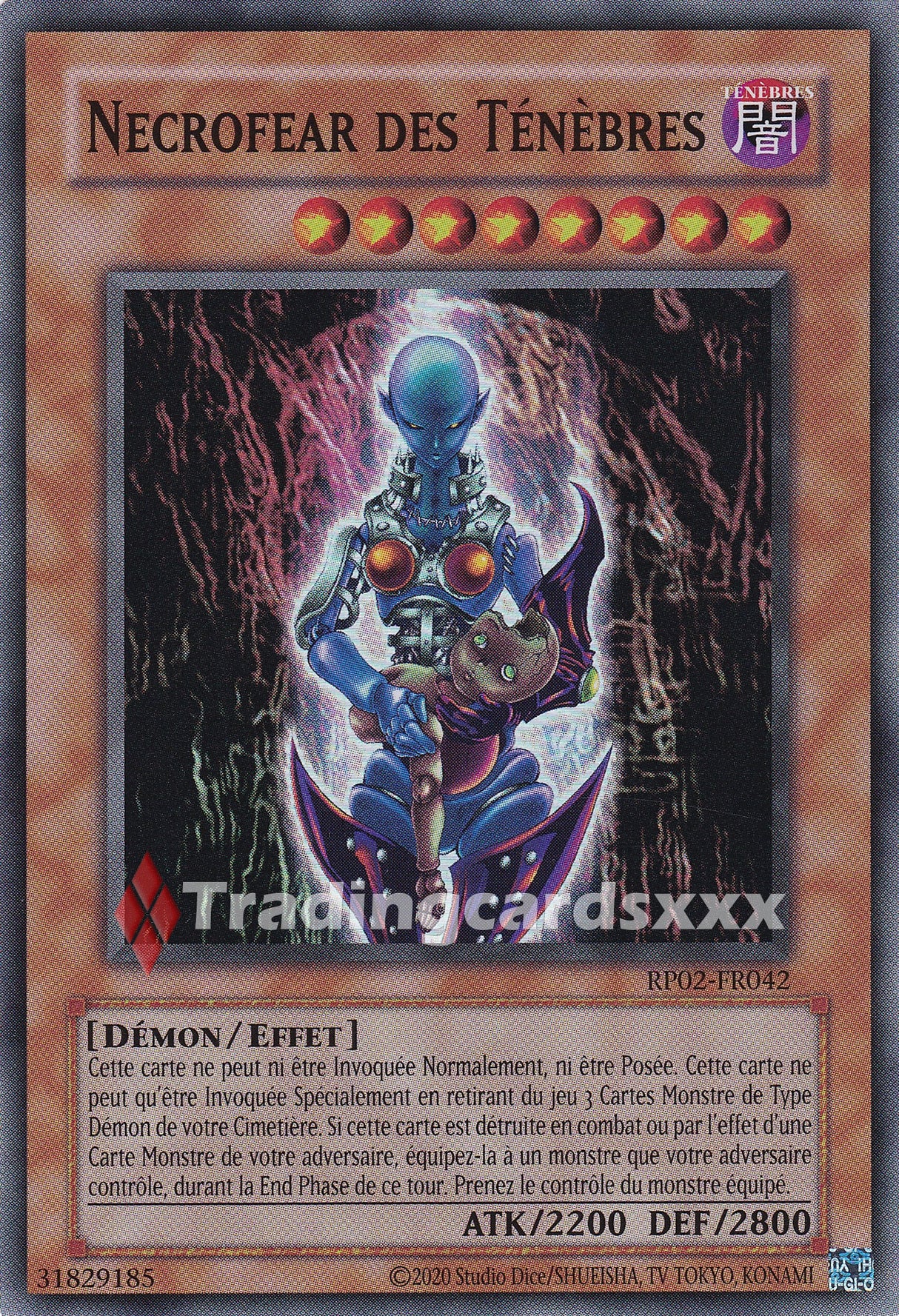 Yu-Gi-Oh! Necrofear des Ténèbres : SR RP02-FR042