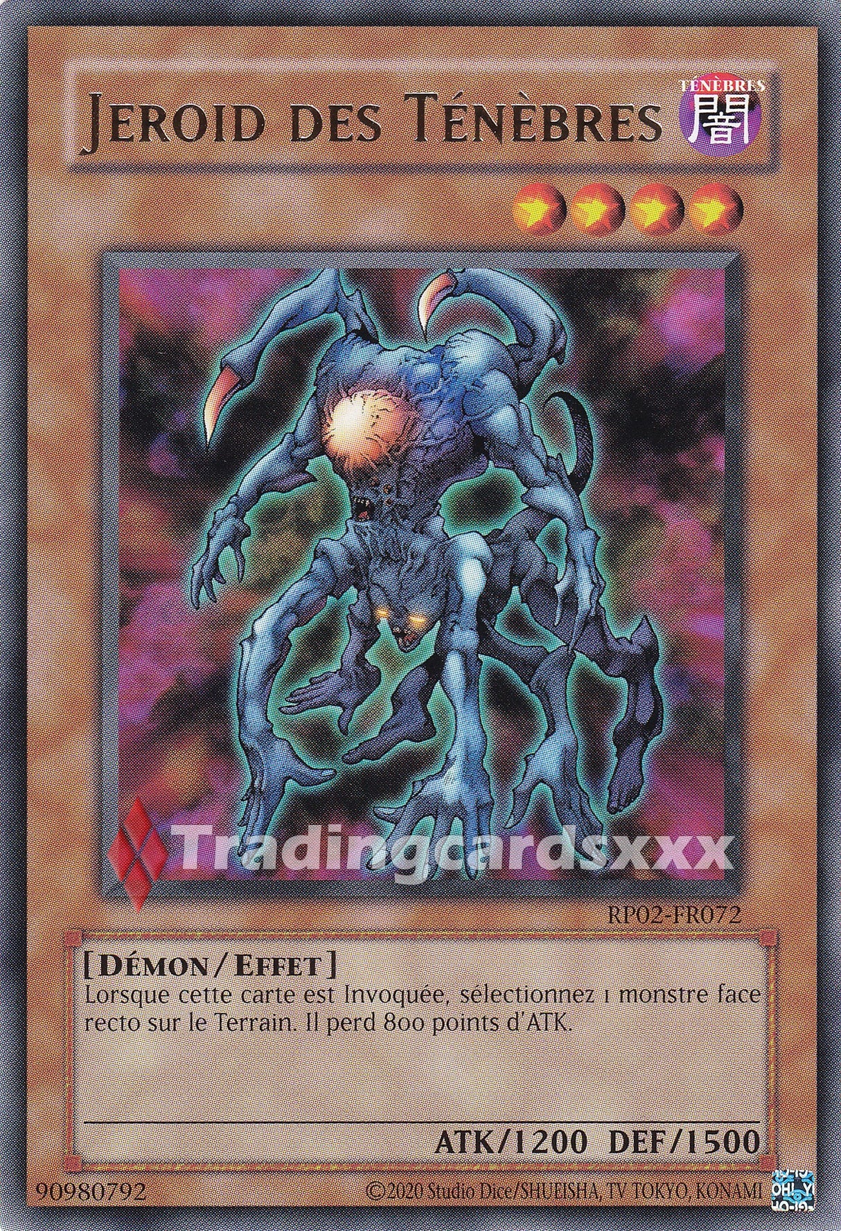 Yu-Gi-Oh! Jeroid des Ténèbres : R RP02-FR072