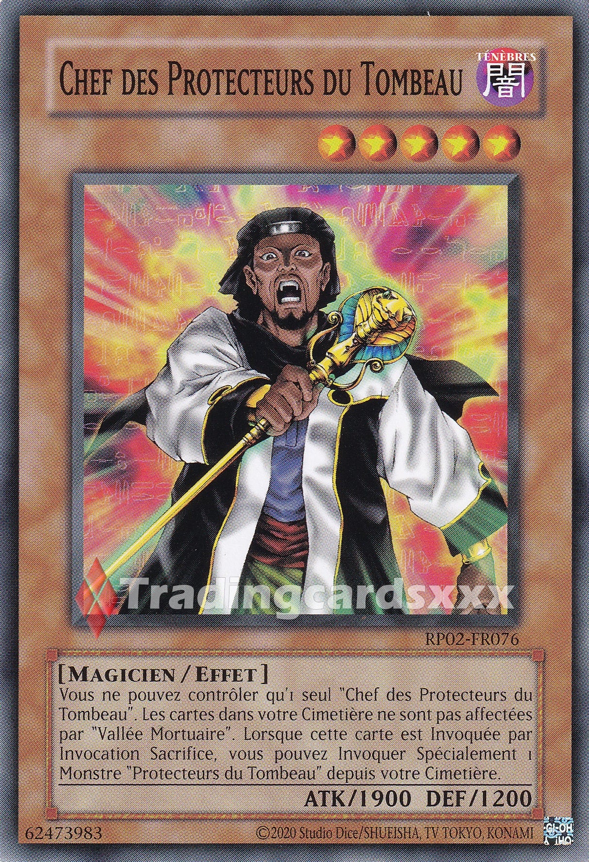 Yu-Gi-Oh! Chef des Protecteurs du Tombeau : C RP02-FR076