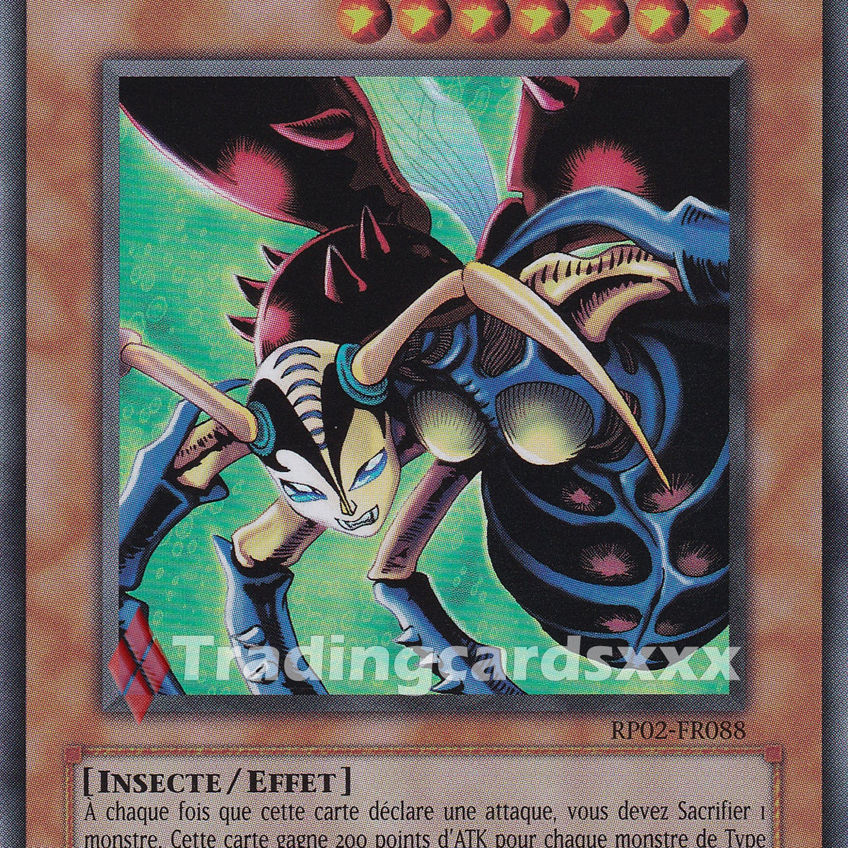 Yu-Gi-Oh! Reine Insecte : SR RP02-FR088 – Tradingcardsxxx