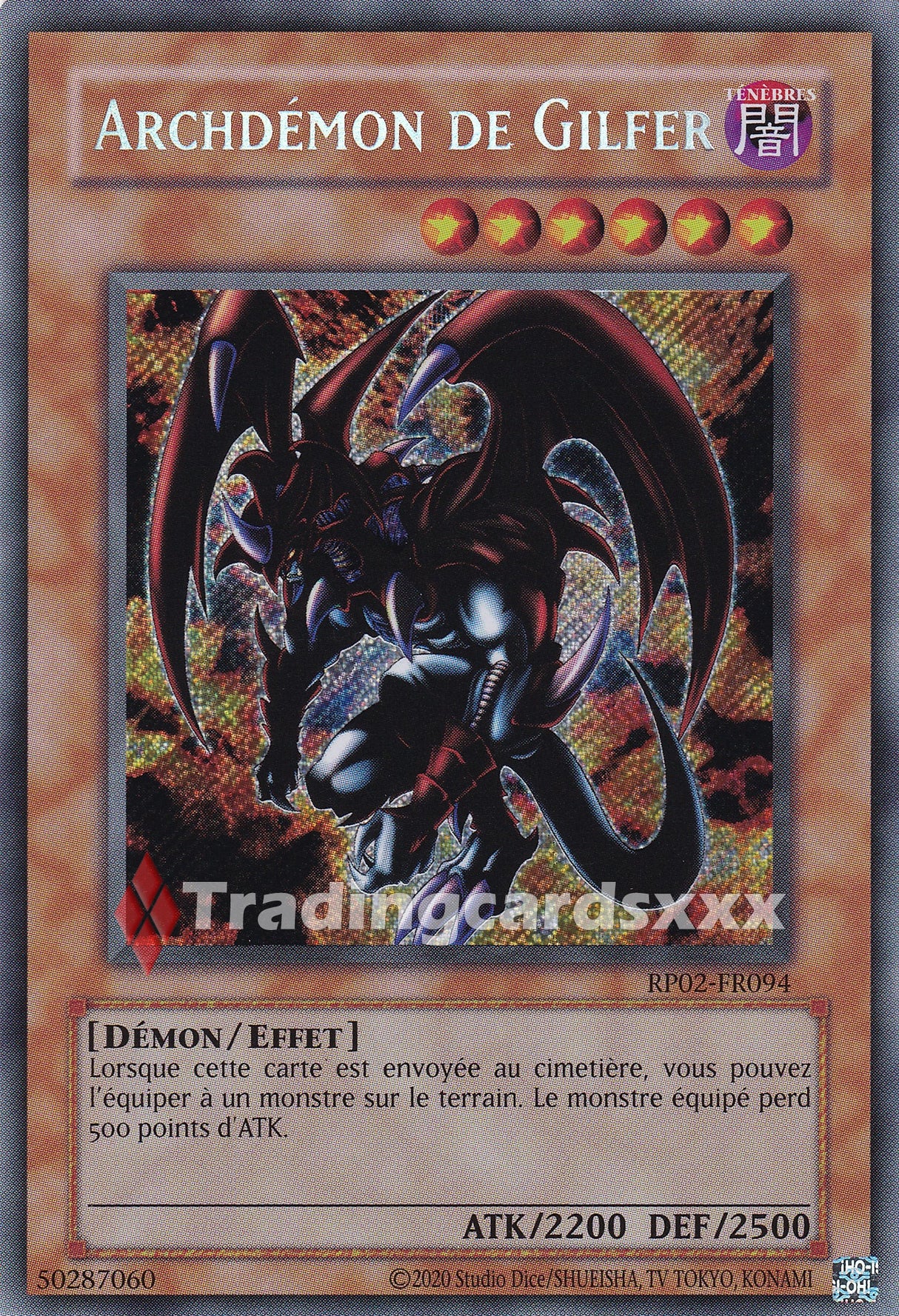 Yu-Gi-Oh! Archdémon de Gilfer : SE RP02-FR094
