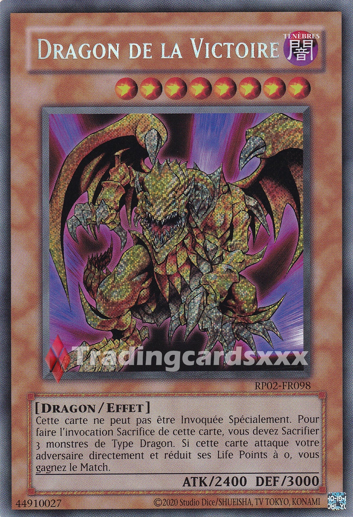 Yu-Gi-Oh! Dragon de la Victoire : SE RP02-FR098