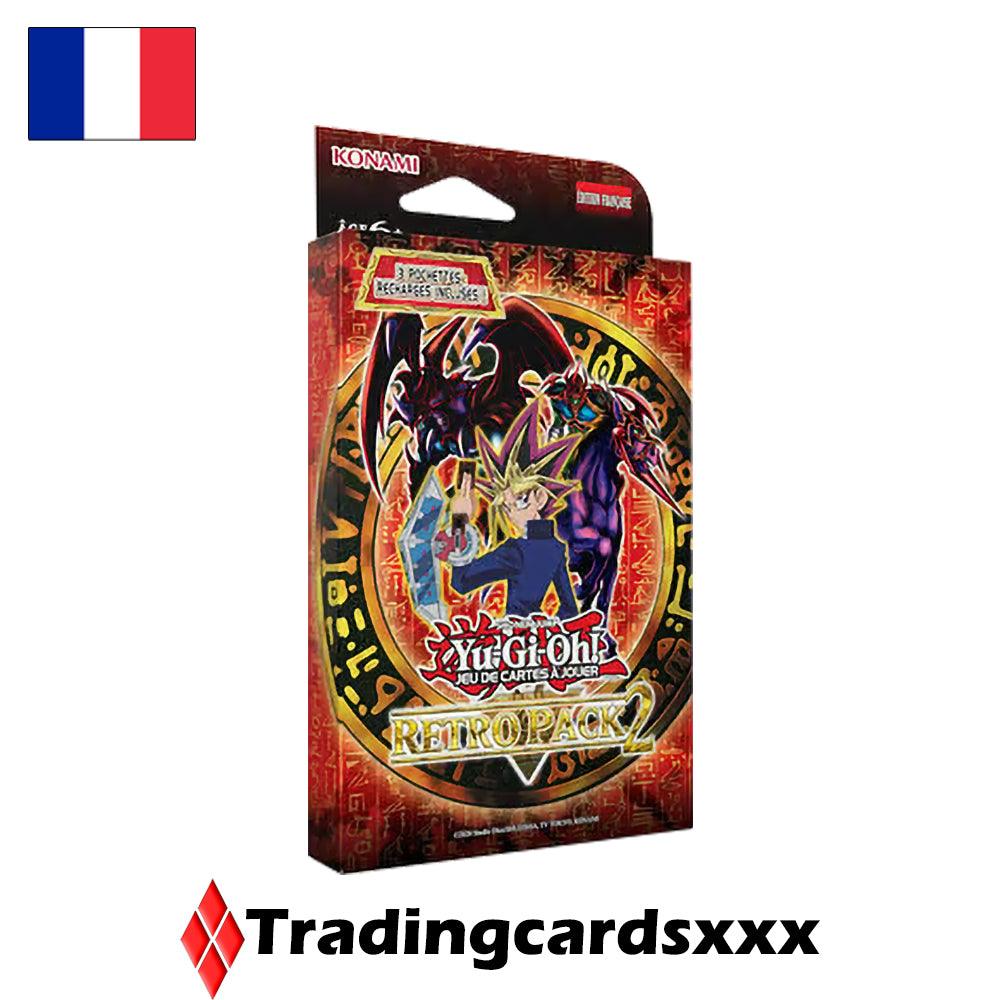 Yu-Gi-Oh! Carton de 12 packs de 3 boosters : Retro Pack 2