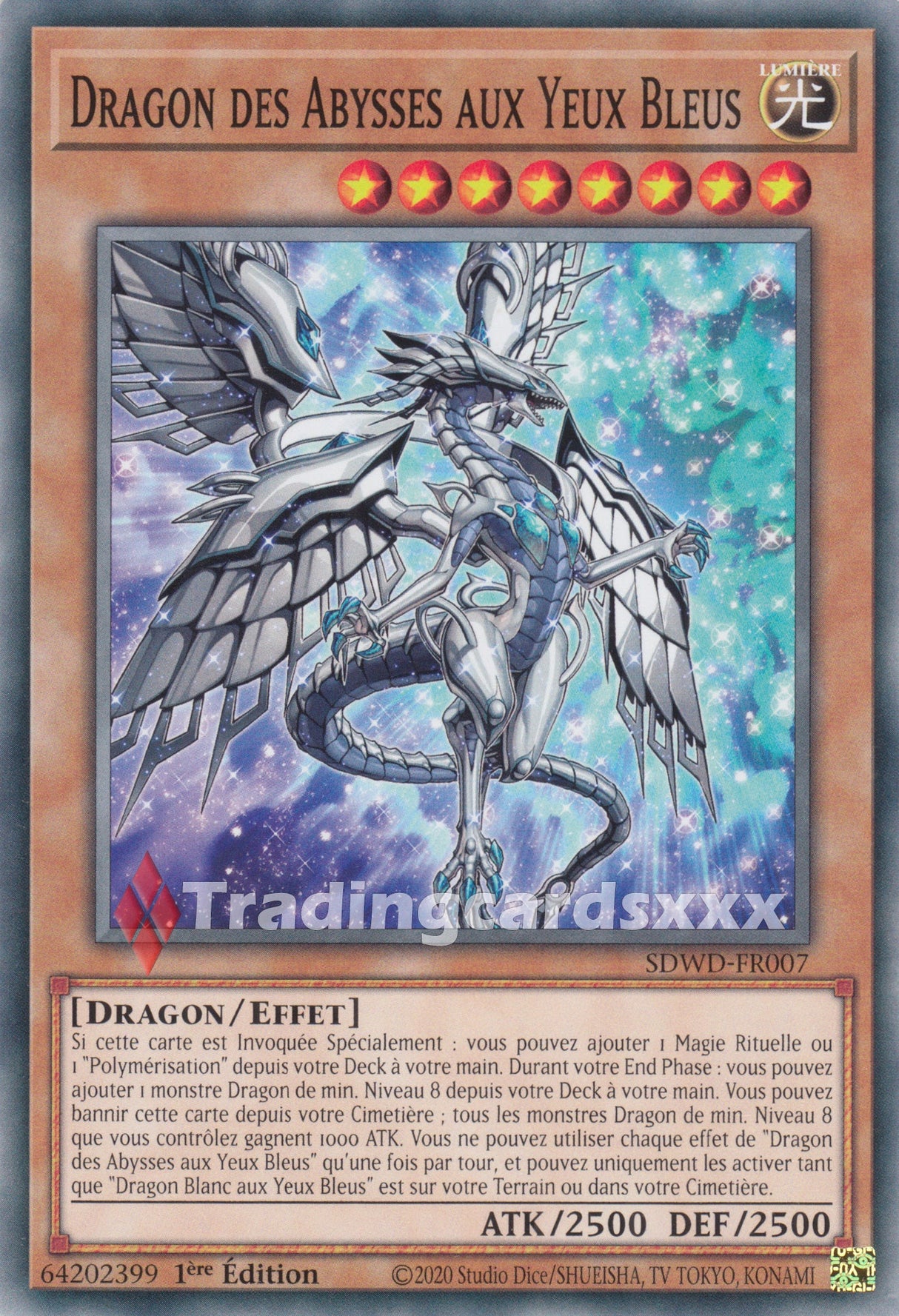 Yu-Gi-Oh! Dragon des Abysses aux Yeux Bleus : C SDWD-FR007