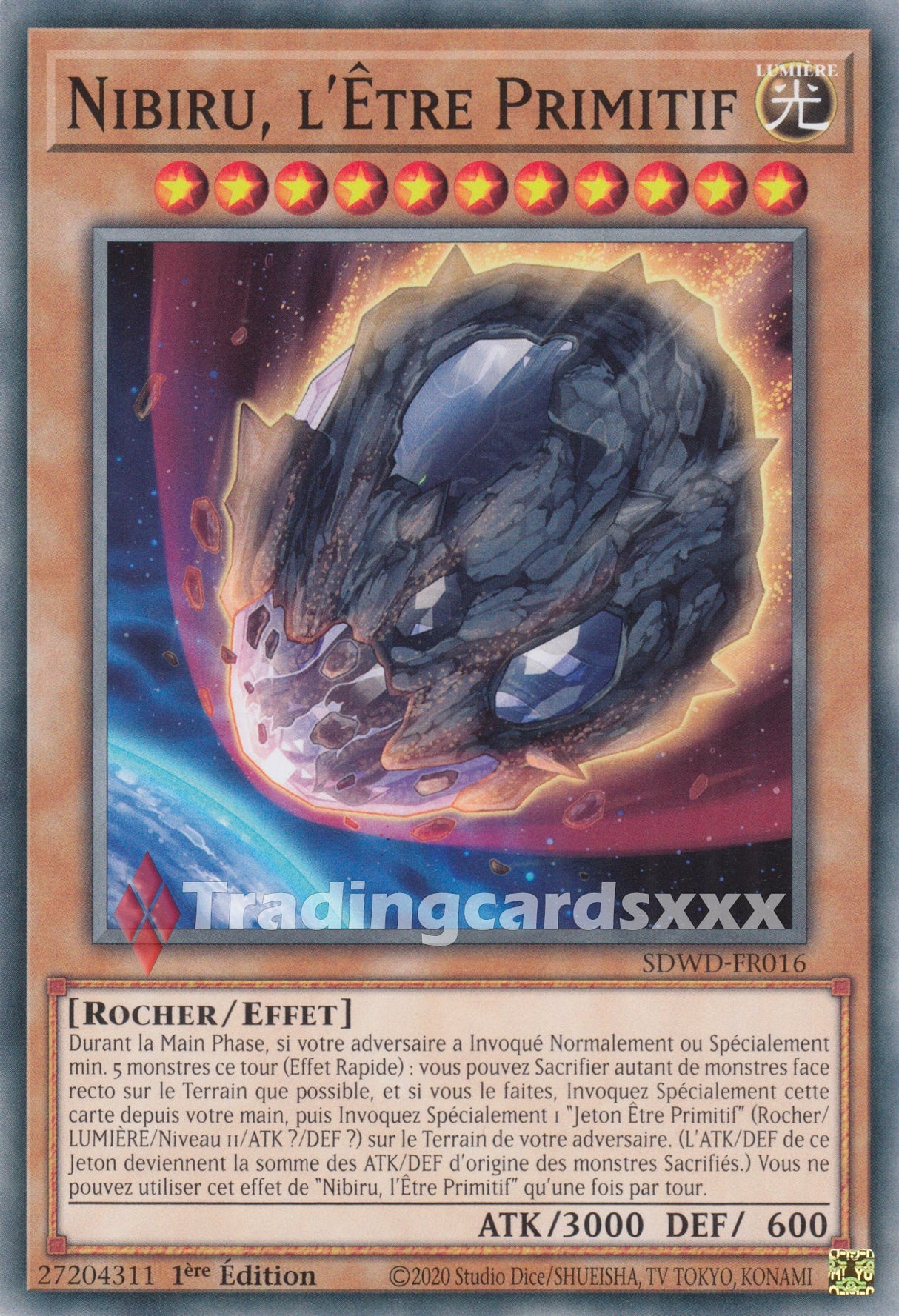 Yu-Gi-Oh! Nibiru, l'Être Primitif : C SDWD-FR016