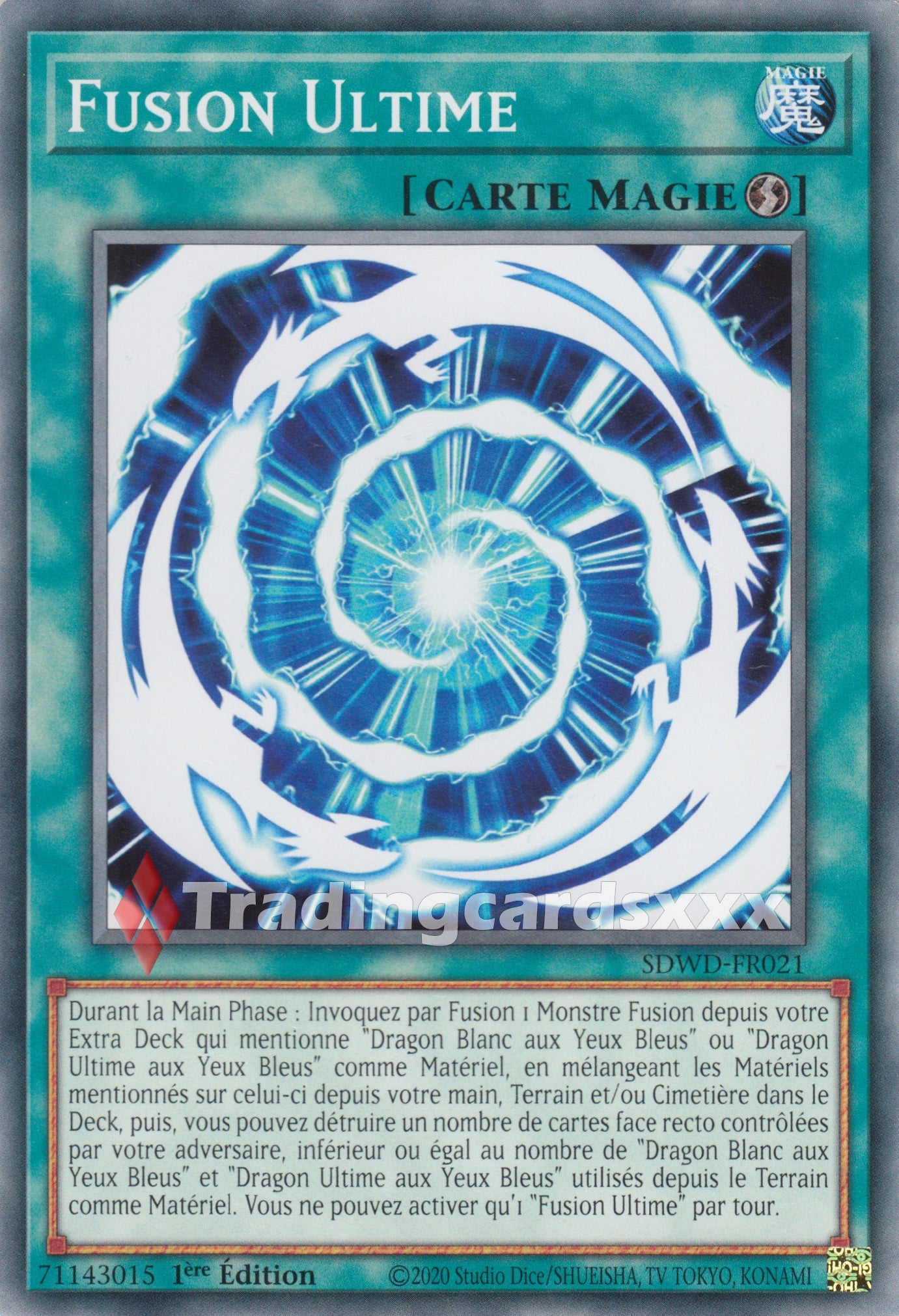 Yu-Gi-Oh! Fusion Ultime : C SDWD-FR021