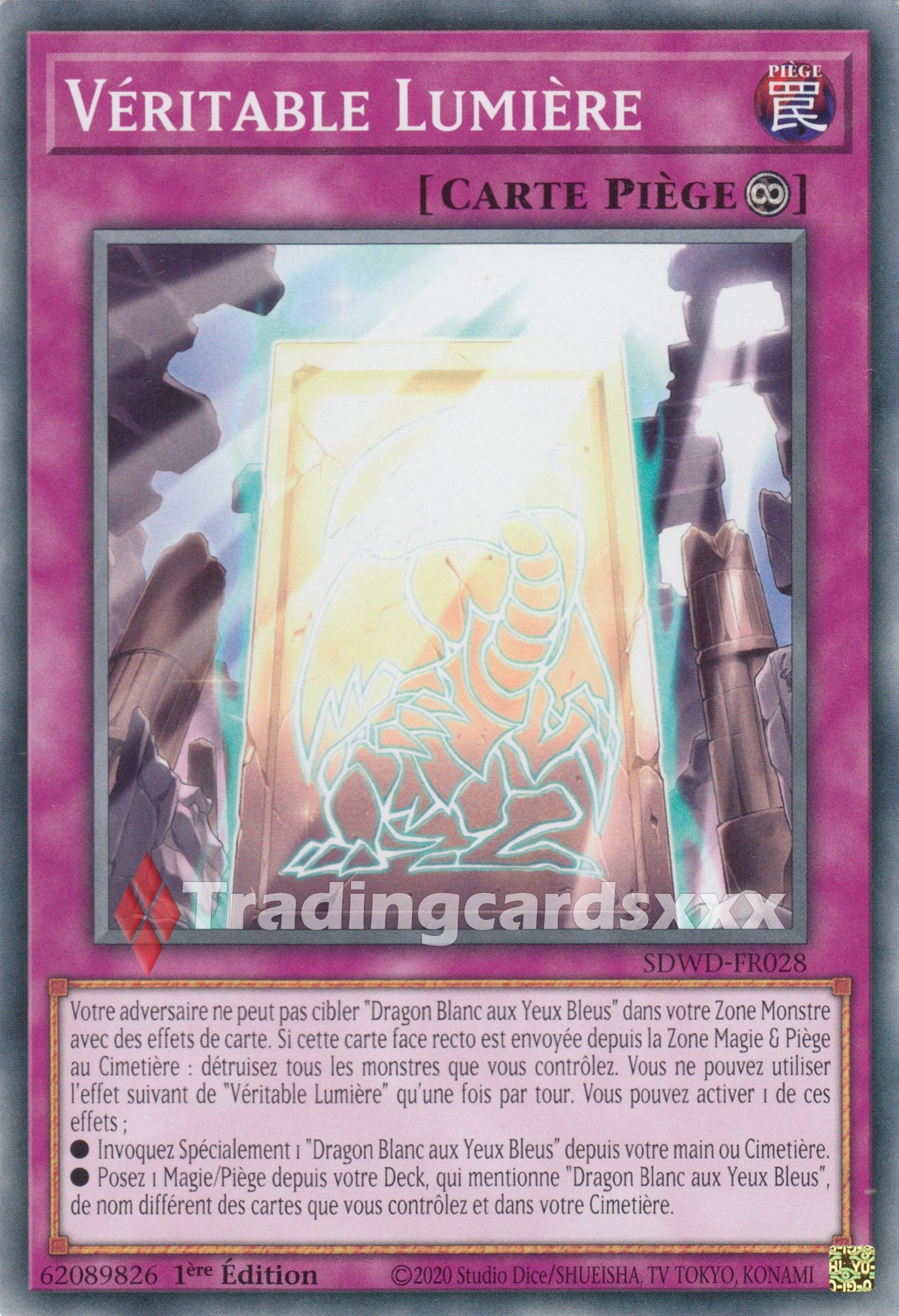 Yu-Gi-Oh! Véritable Lumière : C SDWD-FR028