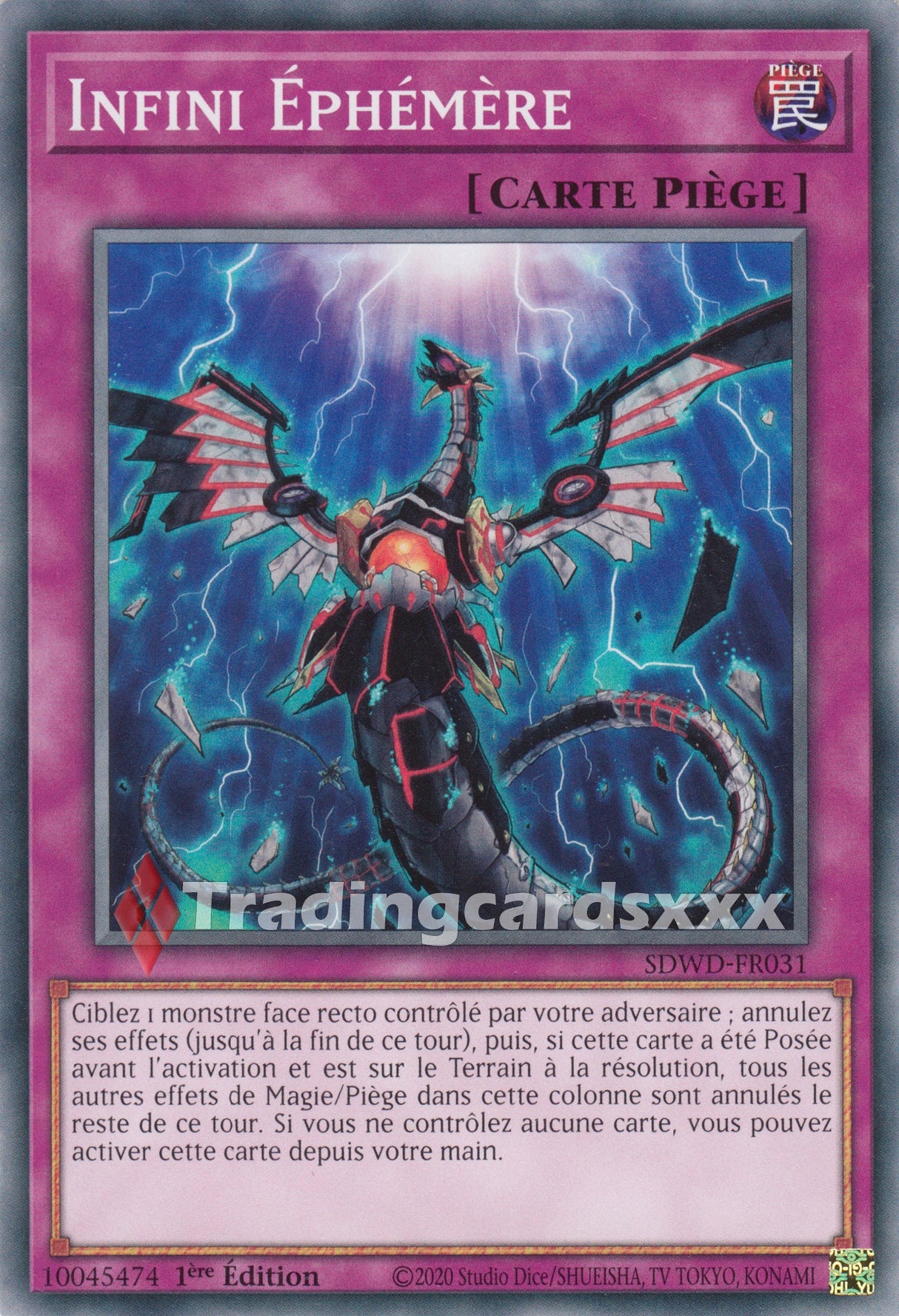Yu-Gi-Oh! Infini Éphémère : C SDWD-FR031