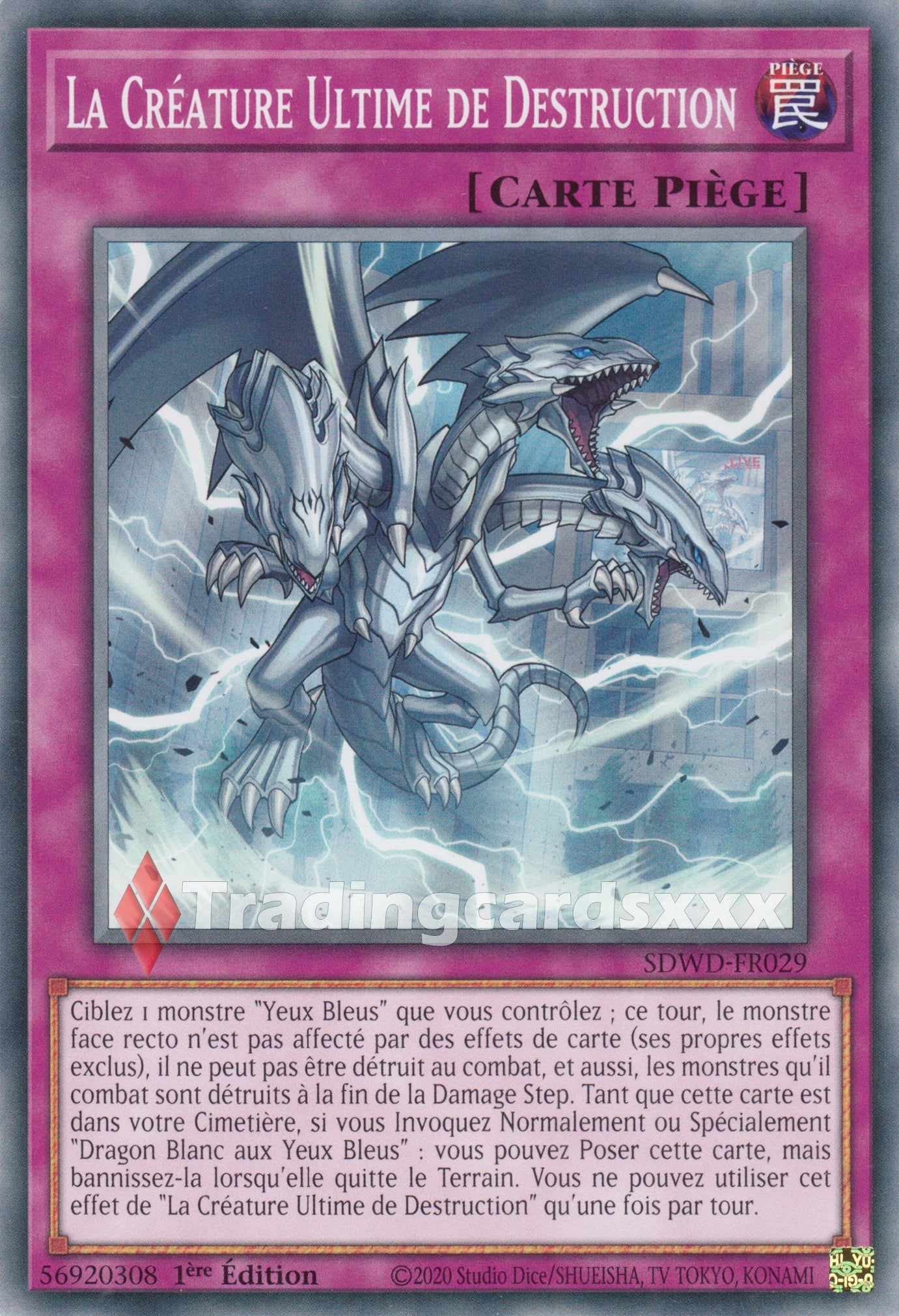 Yu-Gi-Oh! La Créature Ultime de Destruction : C SDWD-FR029