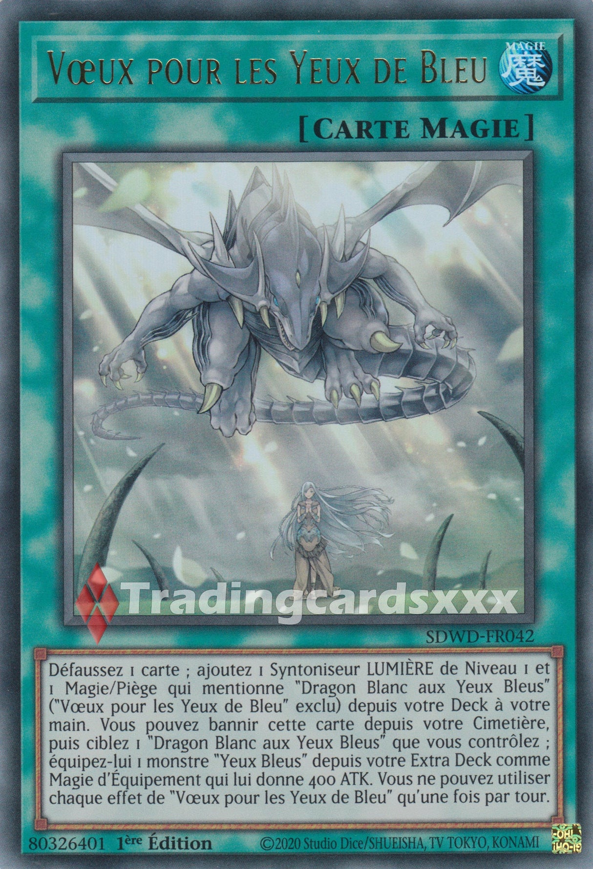 Yu-Gi-Oh! Vœux pour les Yeux de Bleu : UR SDWD-FR042
