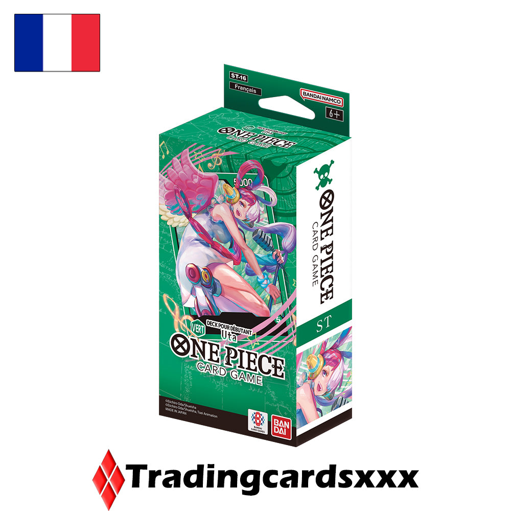One Piece - Deck pour Débutant ST-16 Vert : Uta