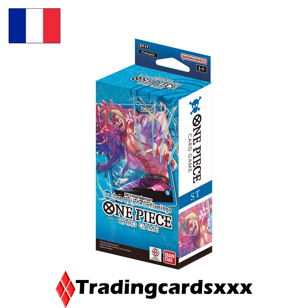 One Piece - Deck pour Débutant ST-17 Bleu : Don Quijote Doflamingo