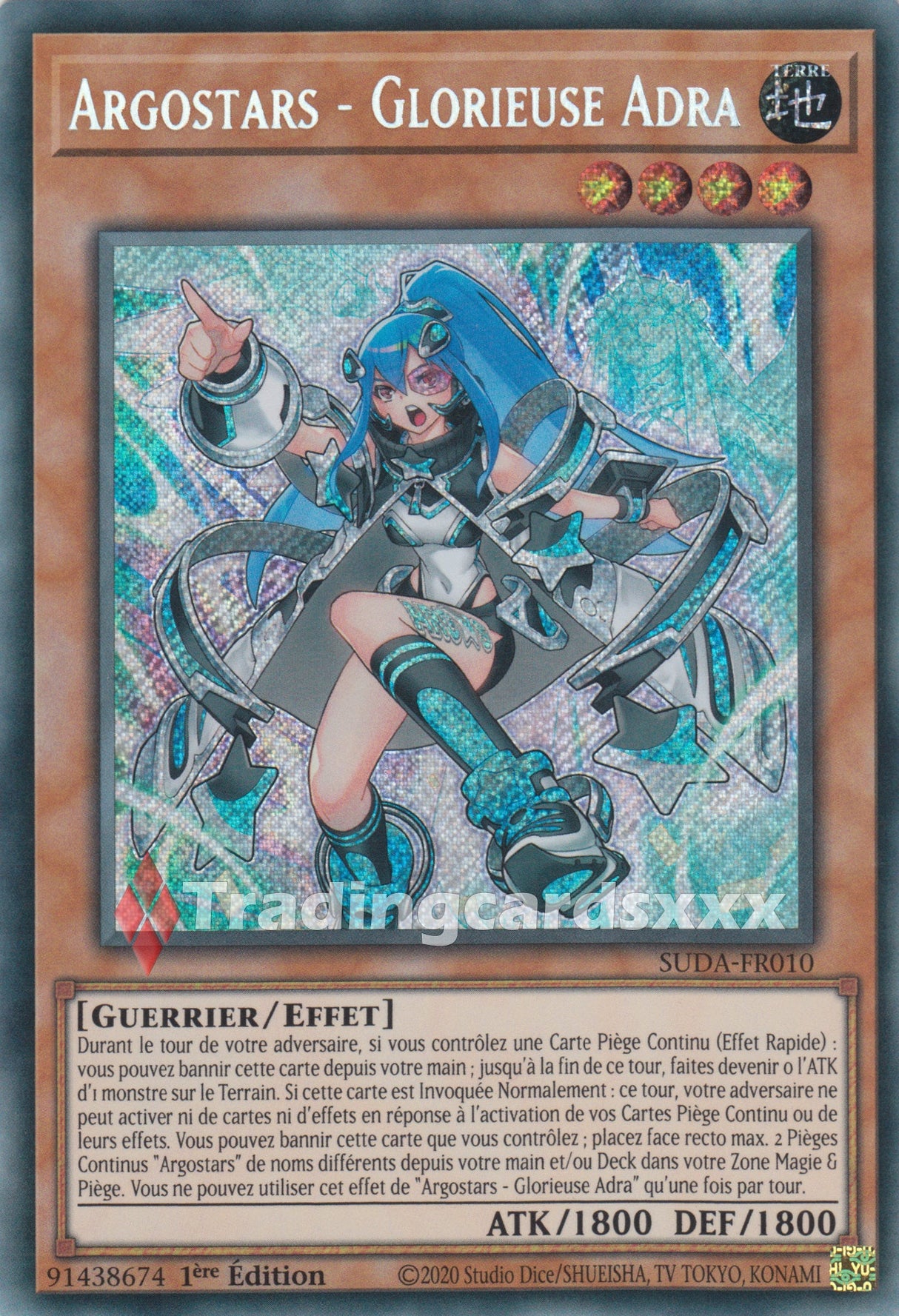 Yu-Gi-Oh! Argostars - Glorieuse Adra : SE SUDA-FR010