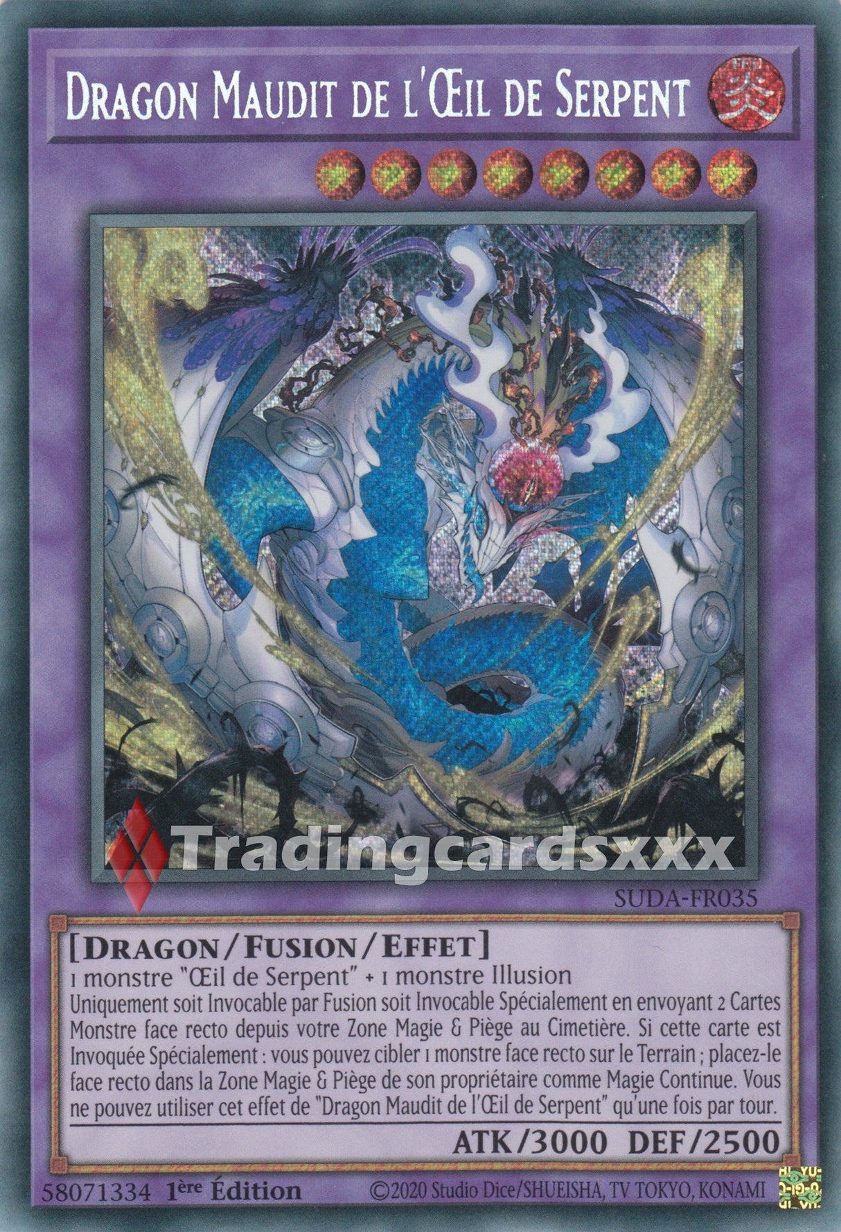 Yu-Gi-Oh! Dragon Maudit de l'Œil de Serpent : SE SUDA-FR035