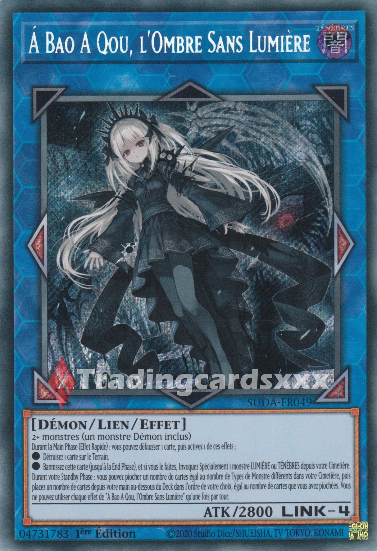 Yu-Gi-Oh! Á Bao A Qou, l'Ombre Sans Lumière : SE SUDA-FR049